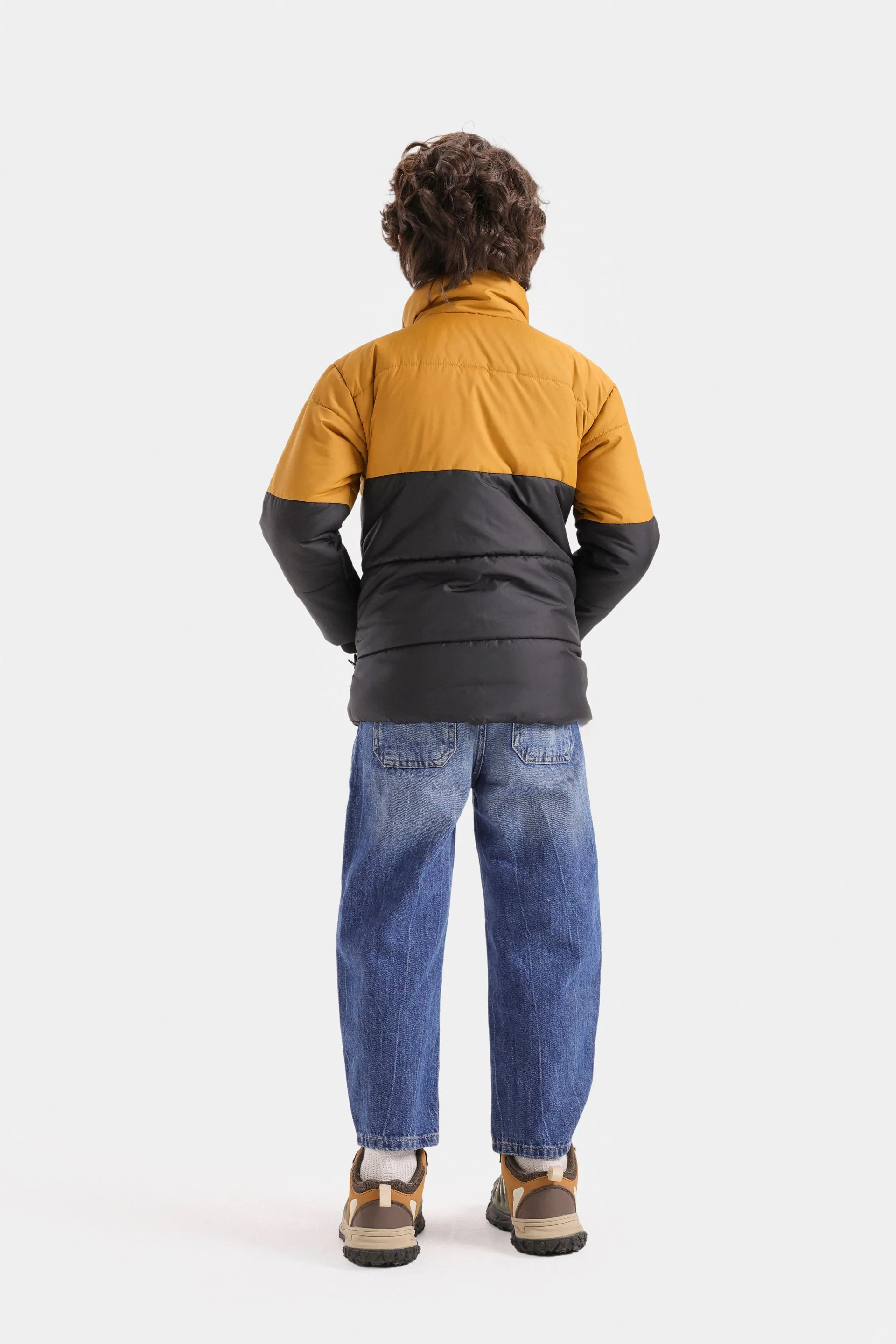 Color-Block Puffer Jacket - Image 6