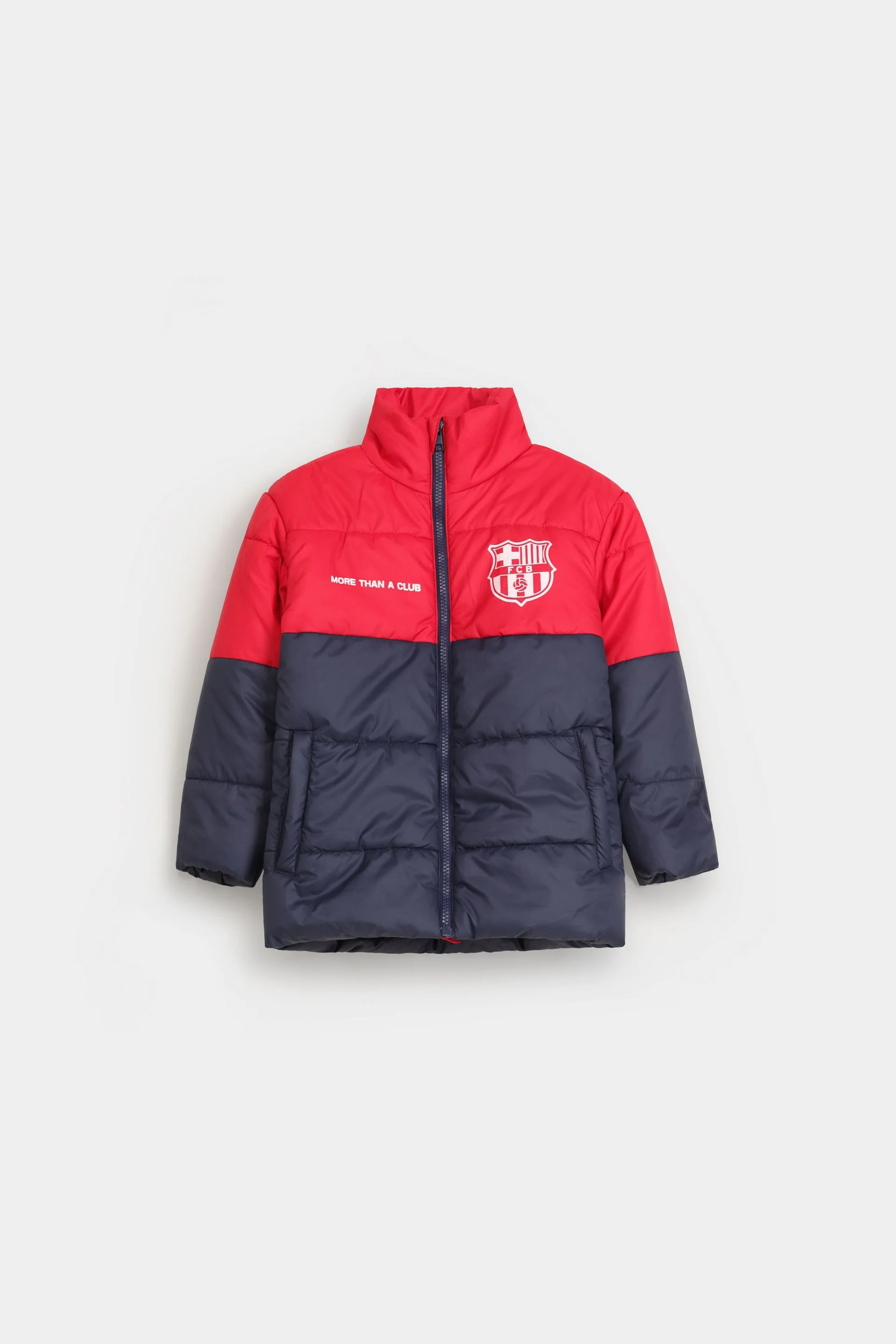 Color-Block Puffer Jacket