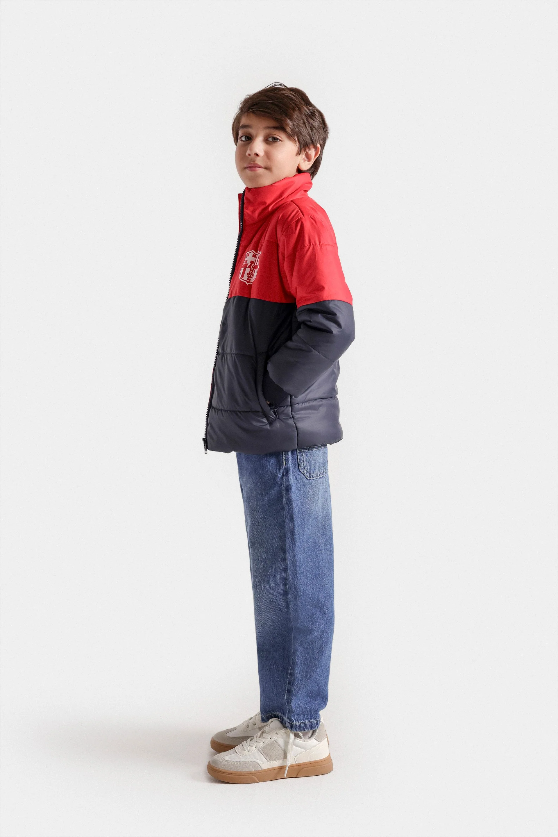 Color-Block Puffer Jacket - Image 5