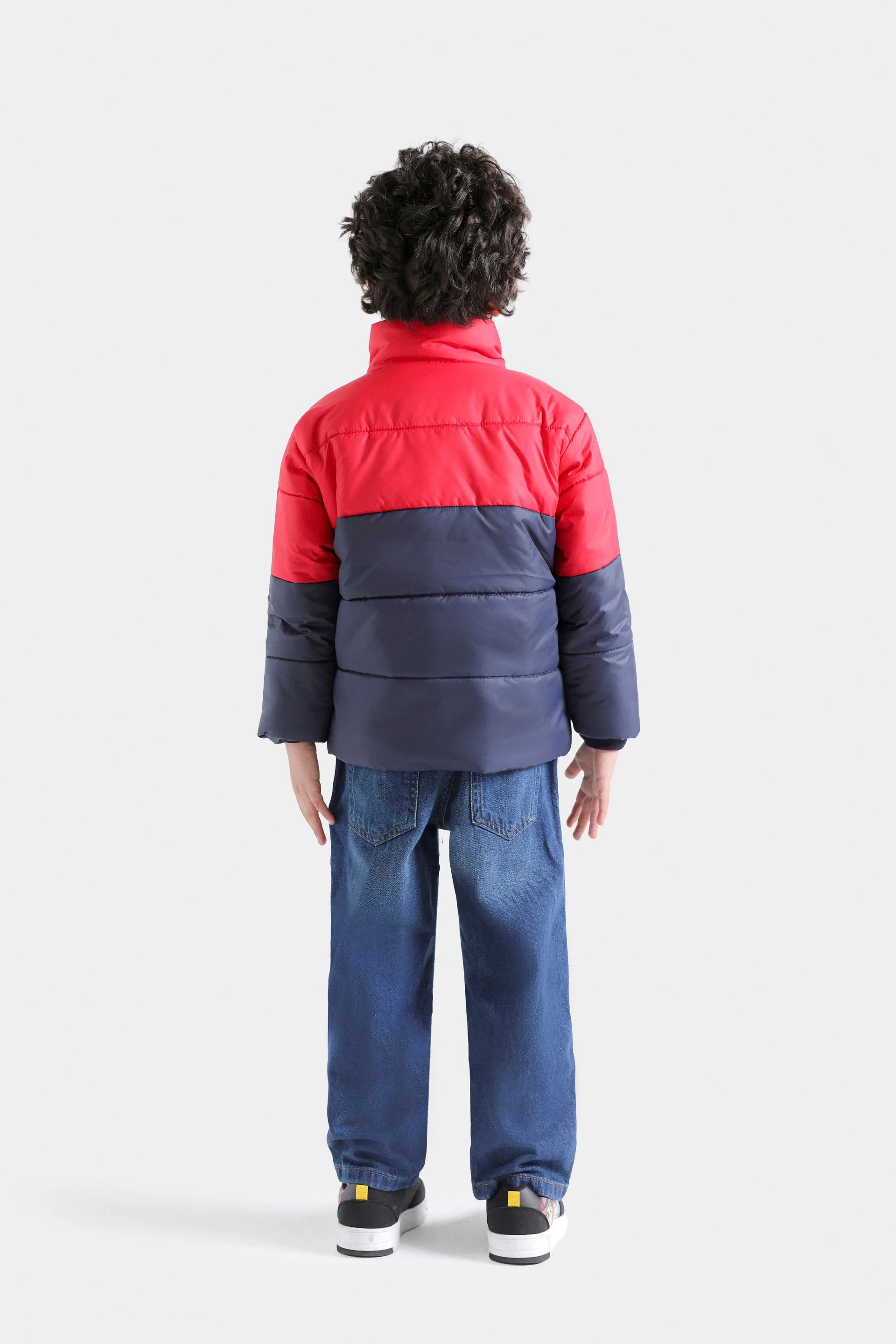 Color Block Puffer Jacket - Image 6