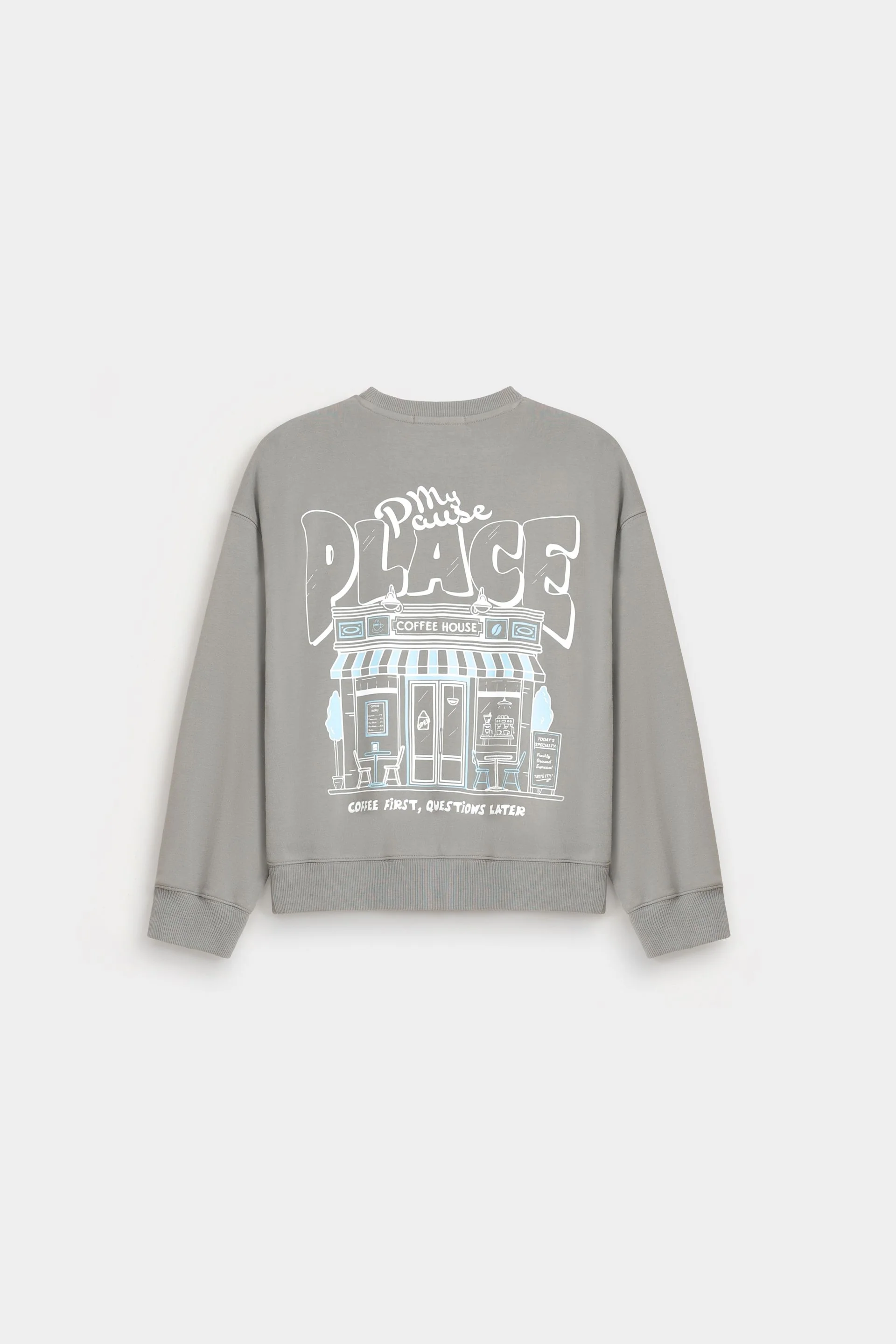 Cropped Graphic Sweatshirt - Image 7