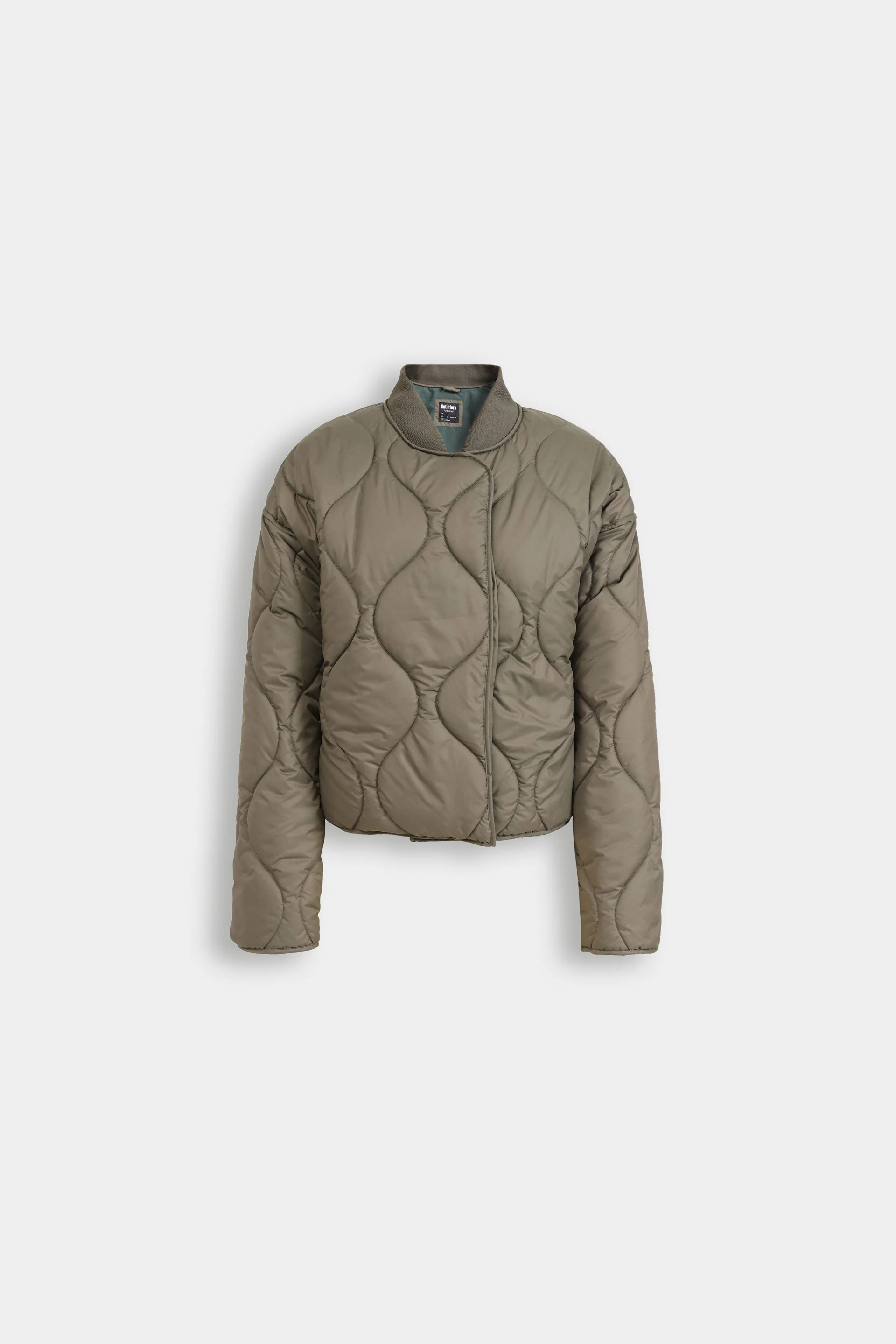 Cropped Quilted Puffer Jacket - Image 6