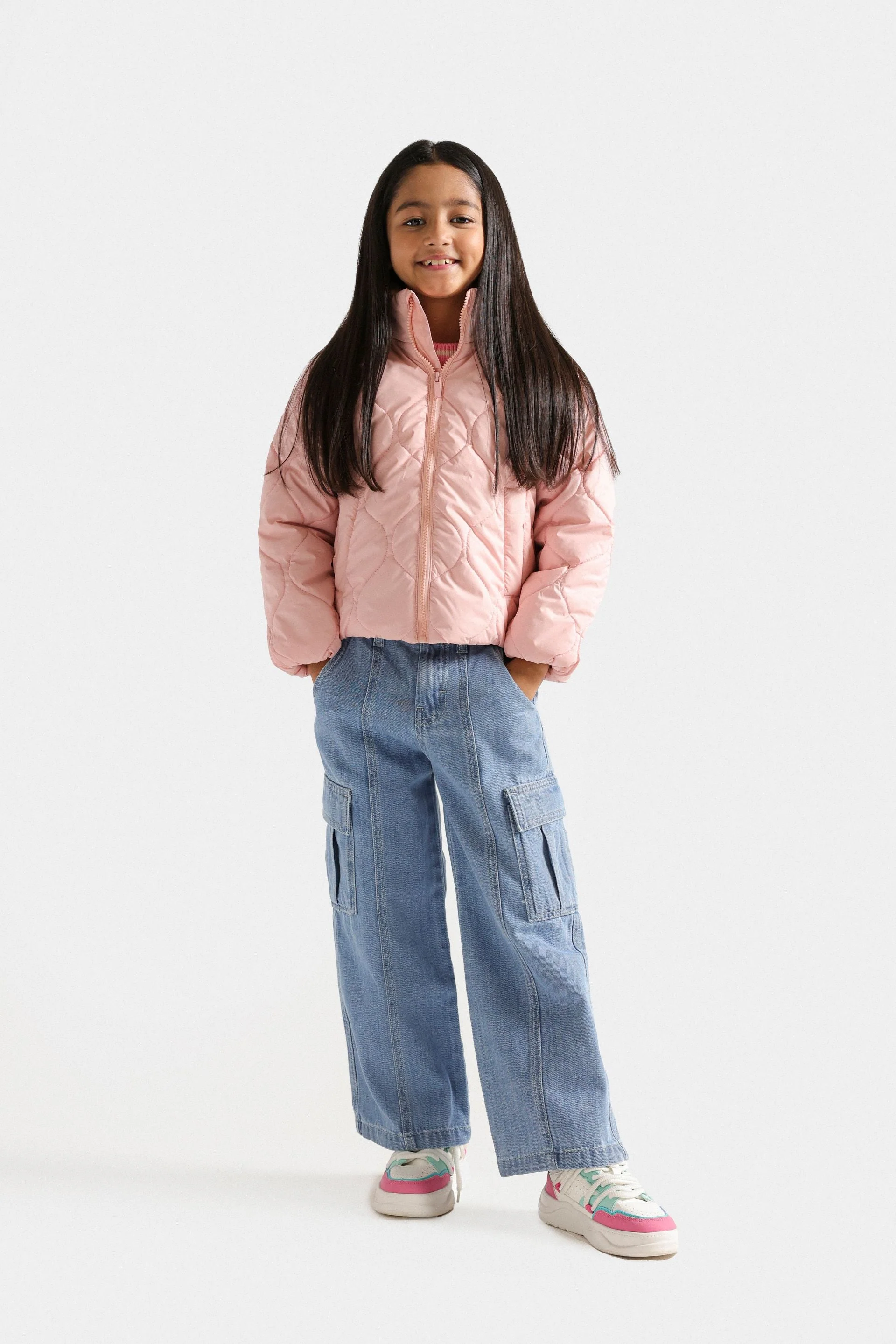 Cropped Quilted Puffer Jacket - Image 10