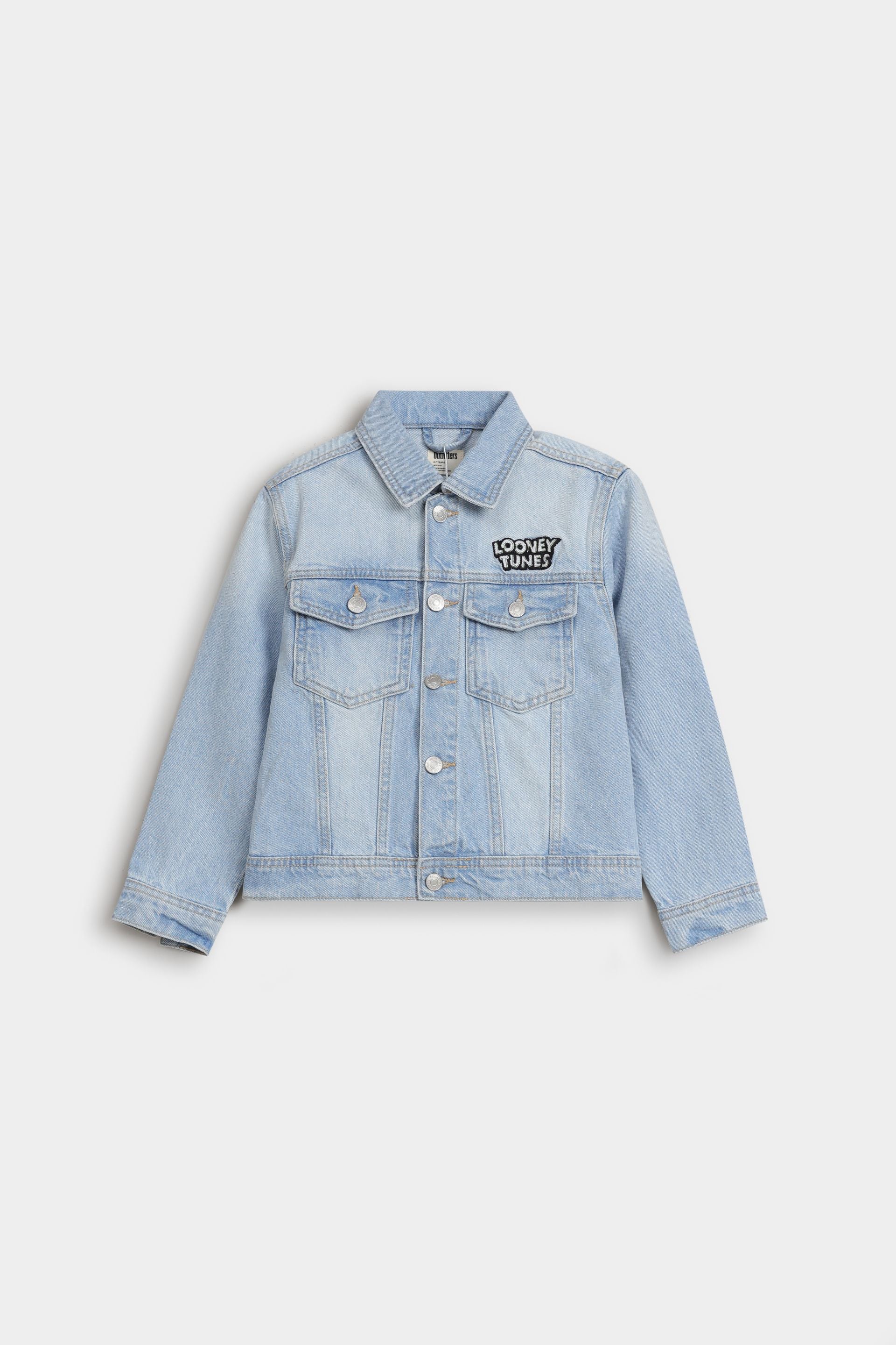 Embroidered Denim Trucker Jacket - Image 7