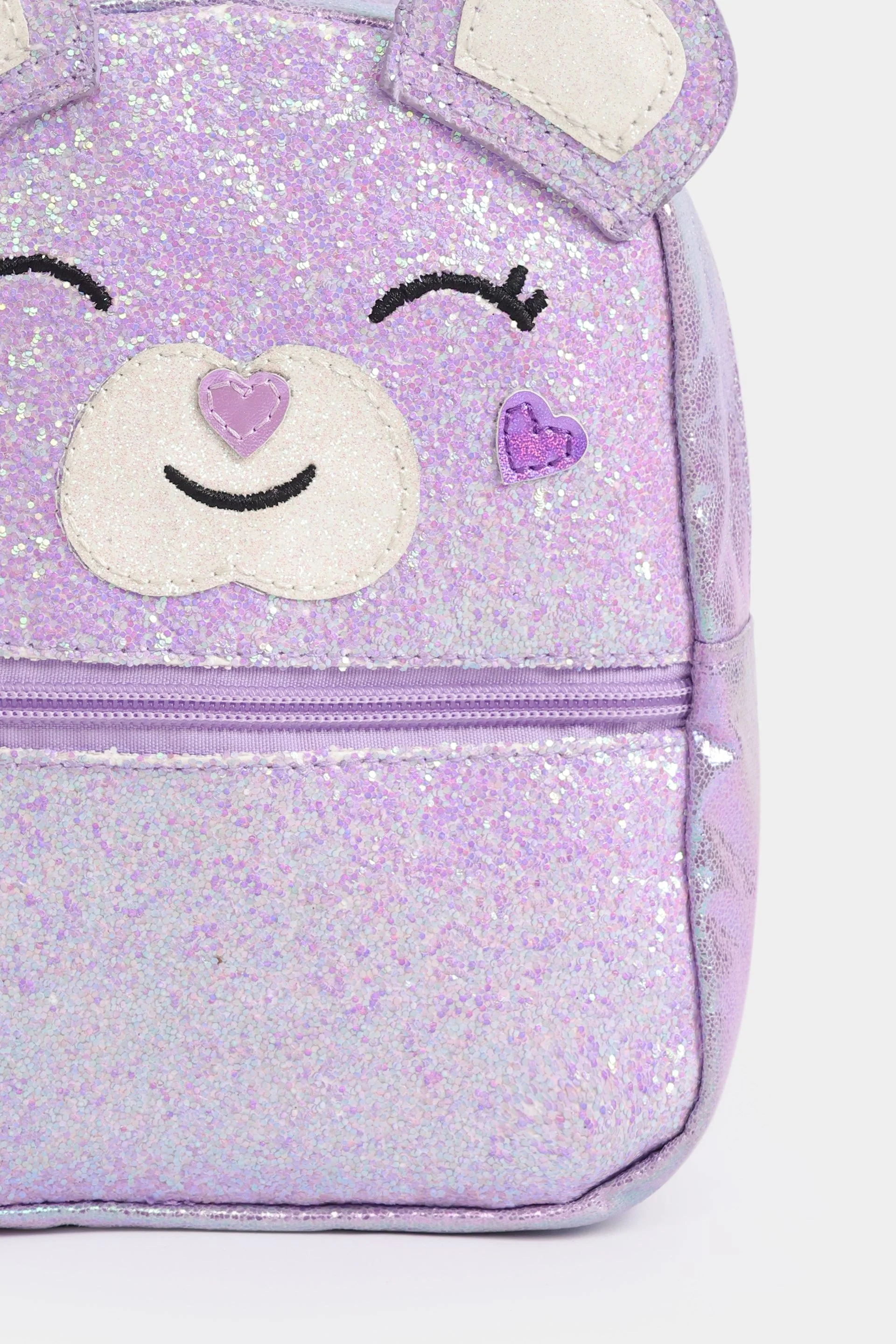 Metallic Bear Theme Backpack - Image 2