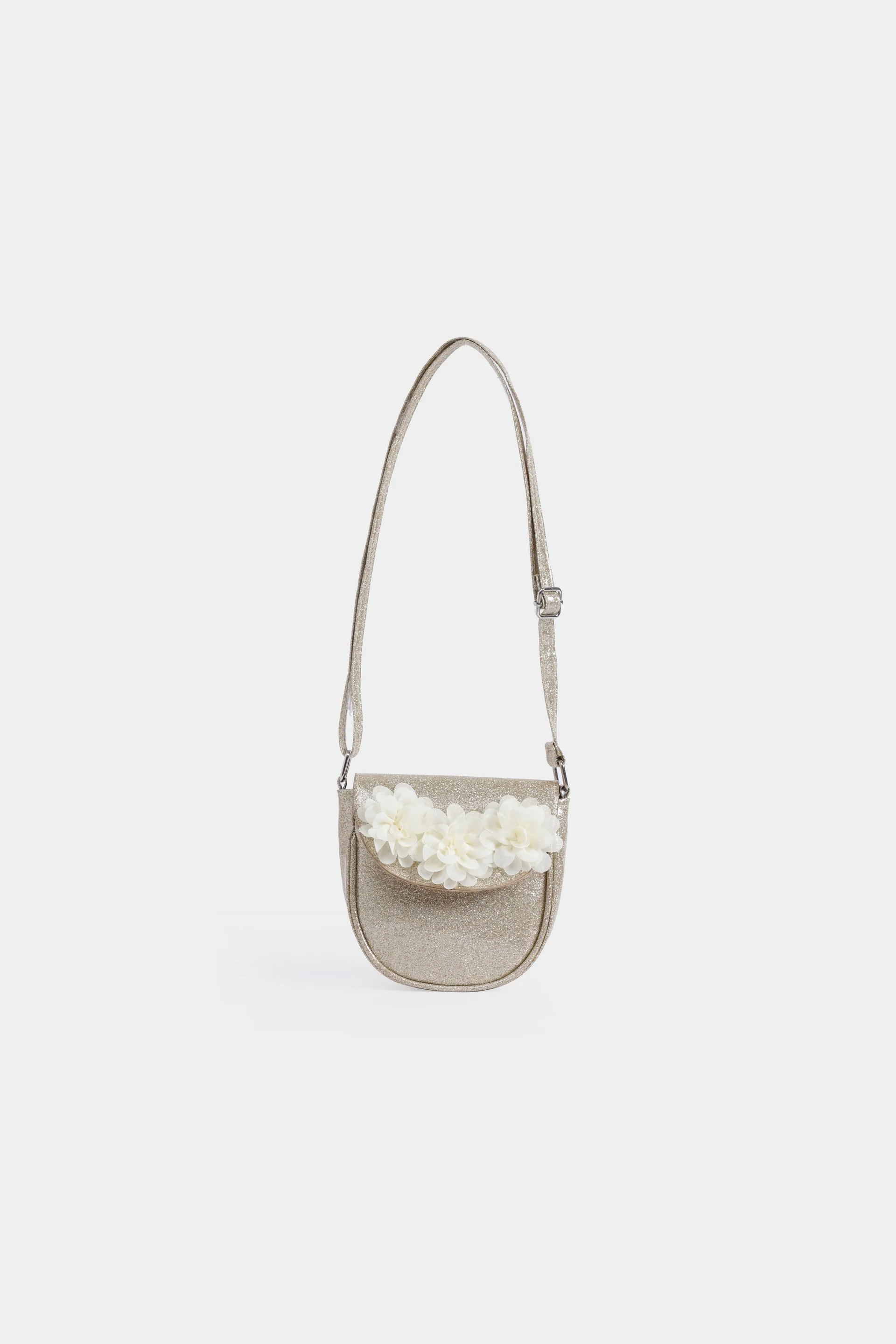 Floral Embellished Shoulder Bag