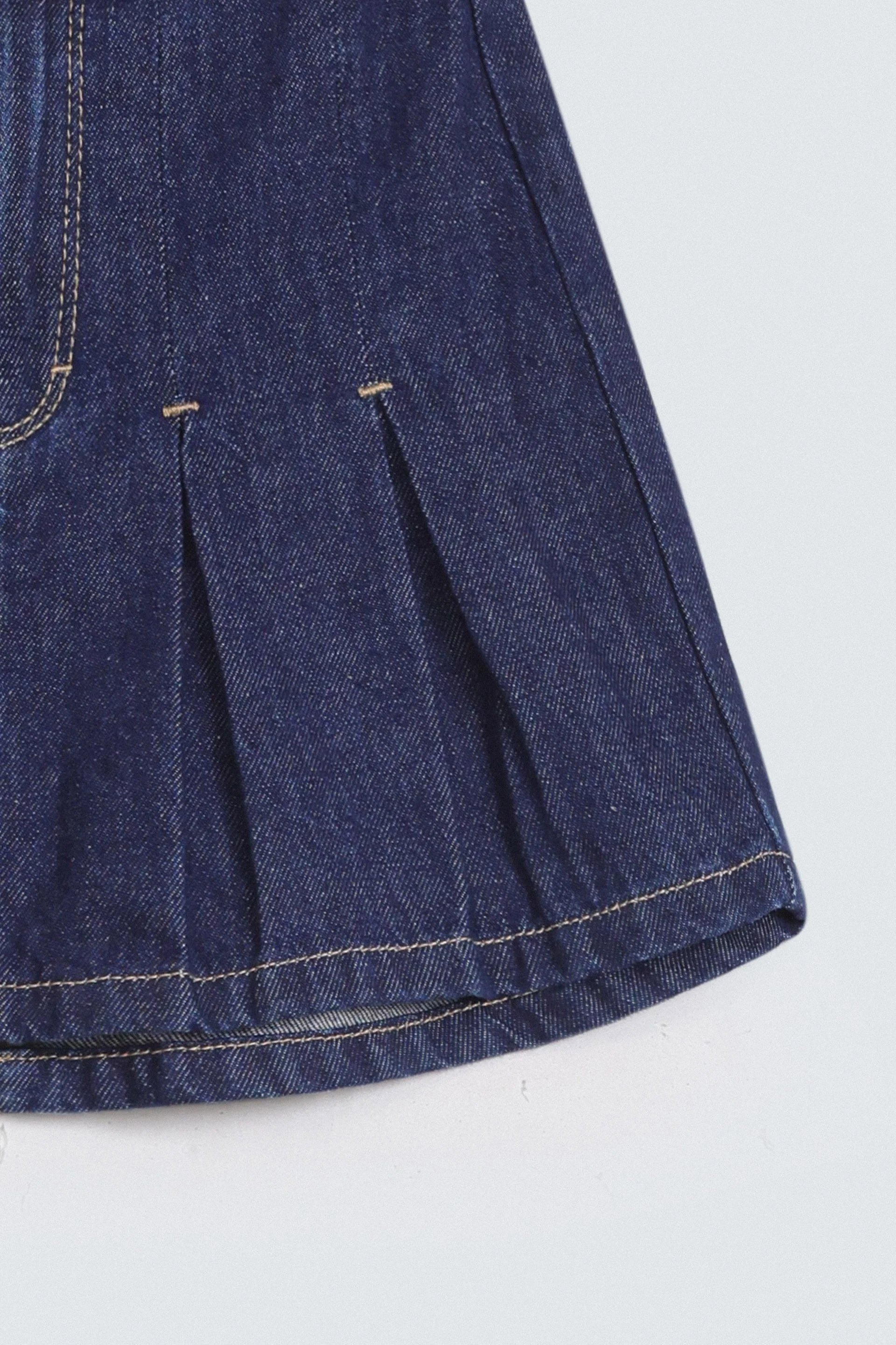 Embroidered Skirt With Pleats - Image 3