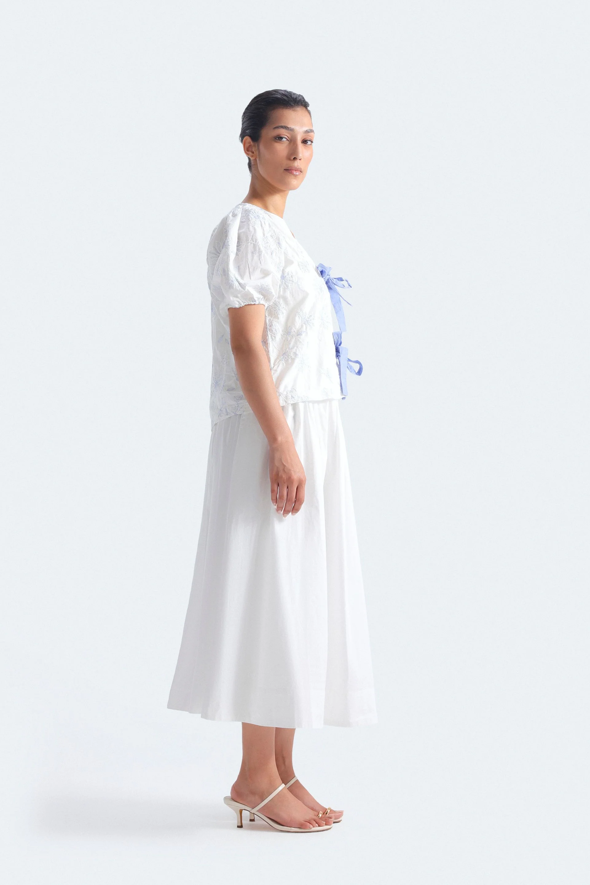 Poplin Midi Skirt - Image 2