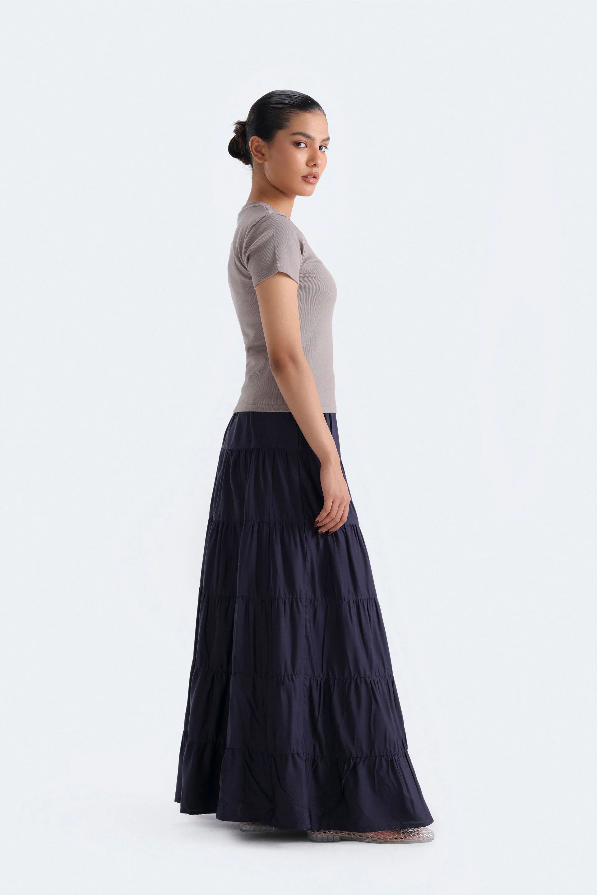 Tier Panel Maxi Skirt - Image 10
