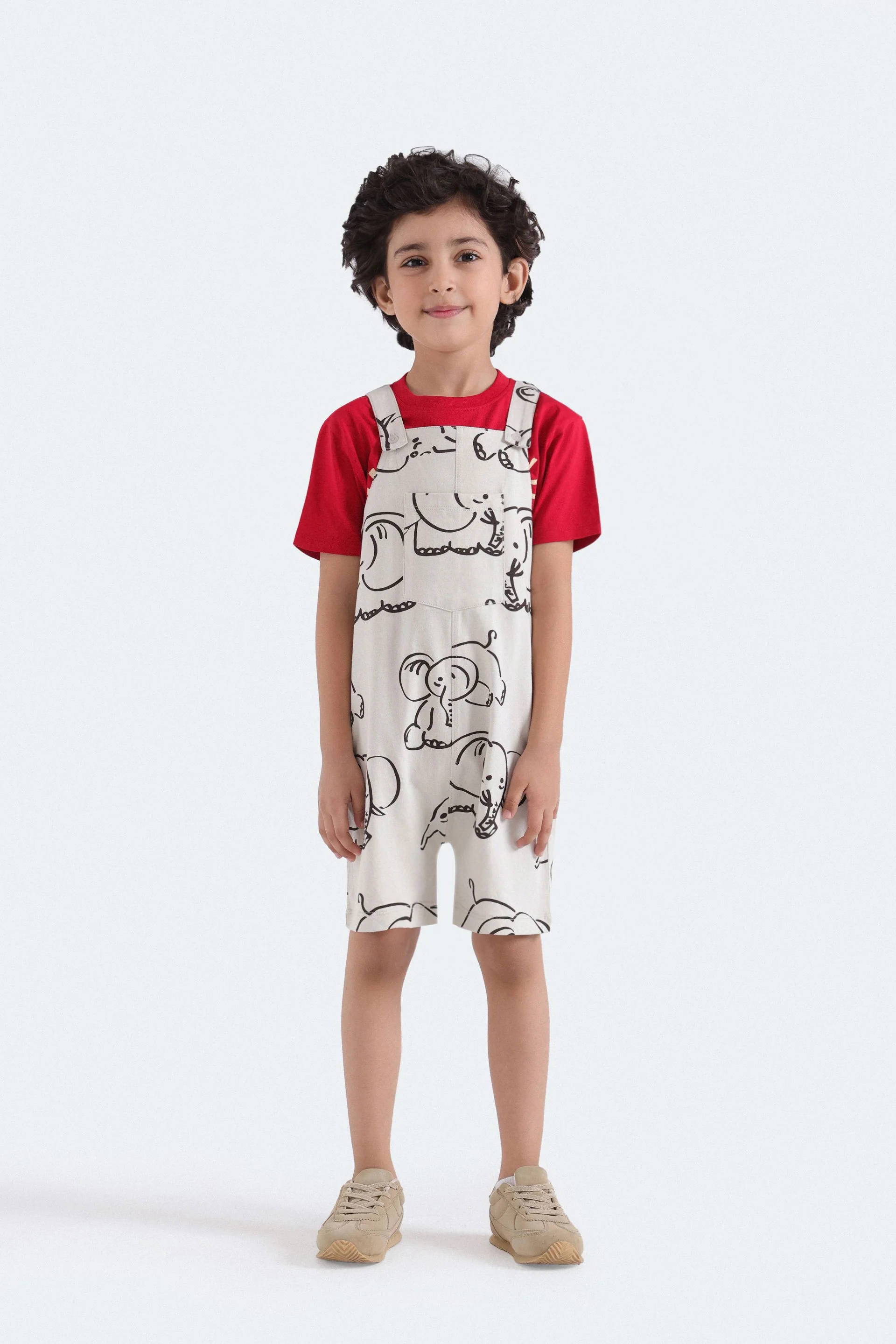 All-Over Print Dungaree - Image 4