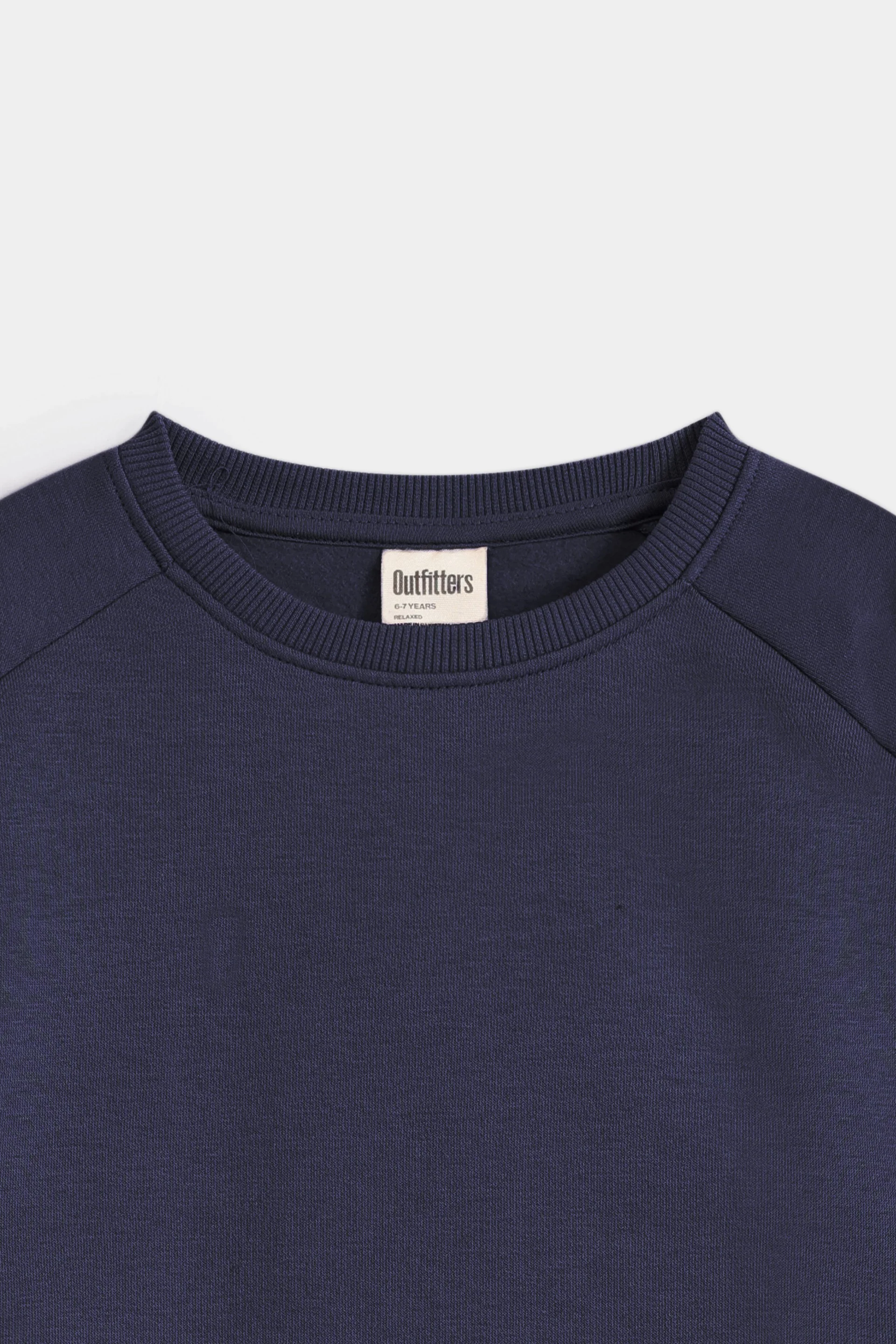 Raglan Sleeve Embroidered Sweatshirt - Image 10