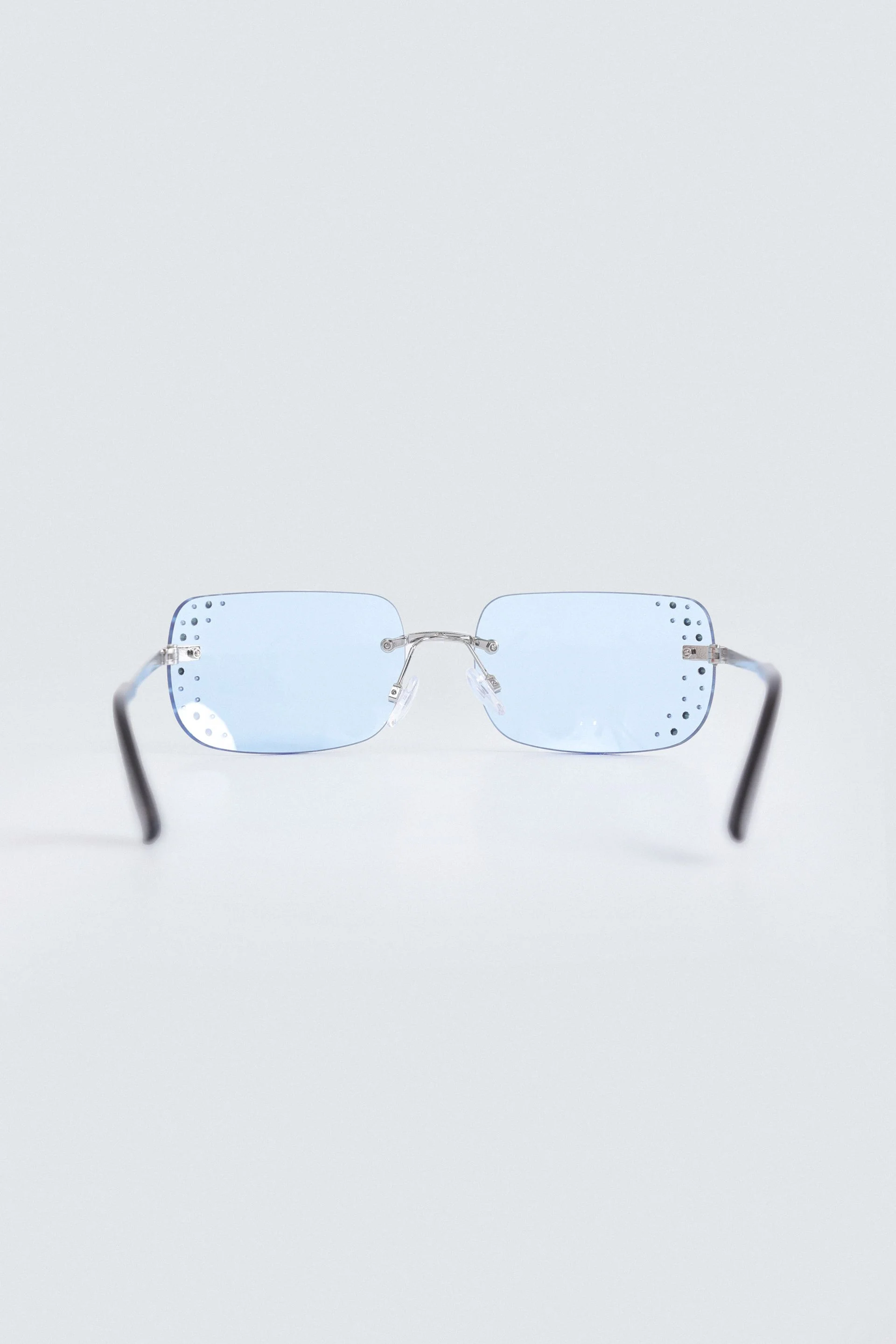 Rimless Tinted Sunglasses - Image 4