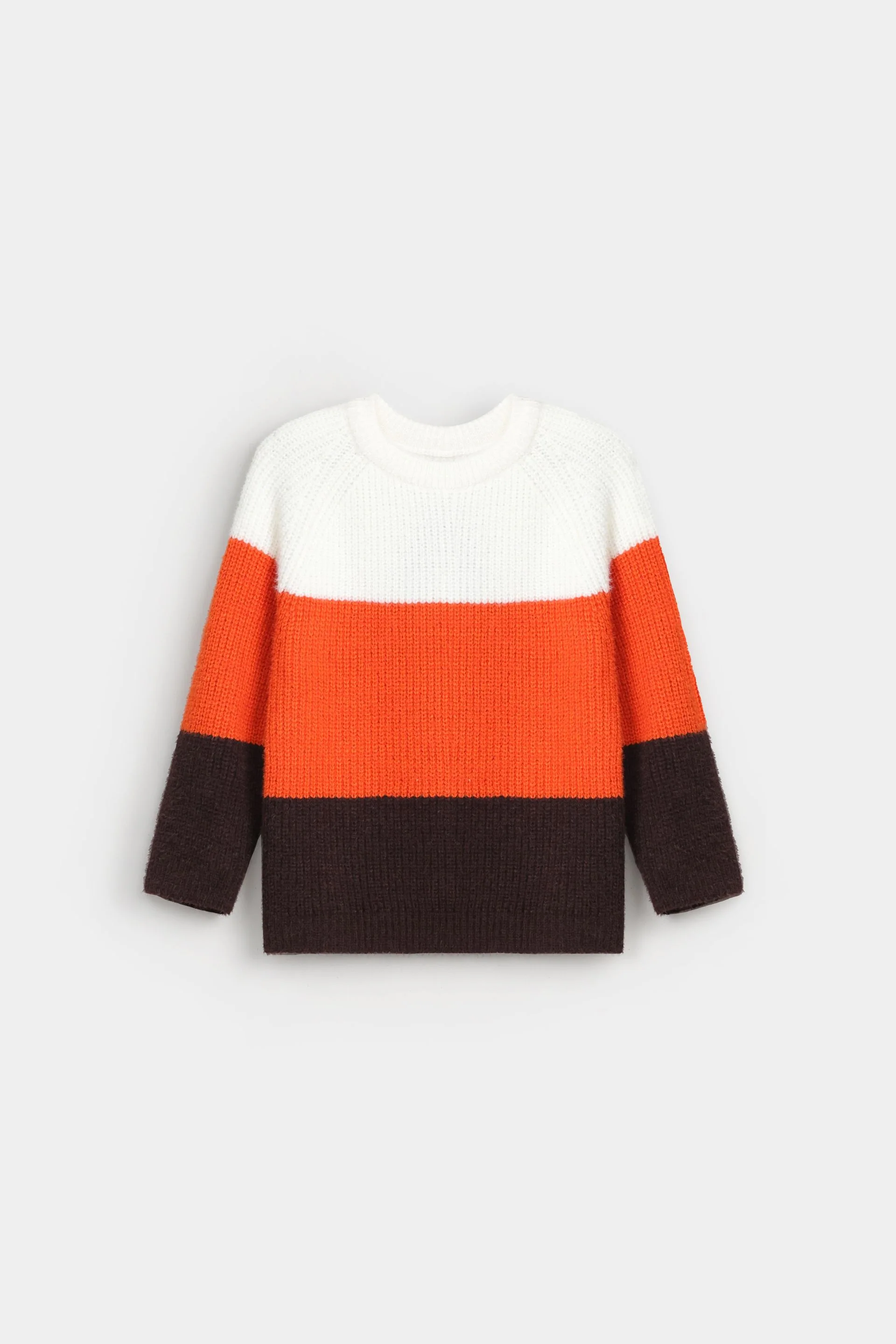 Color-Block Raglan Sweater