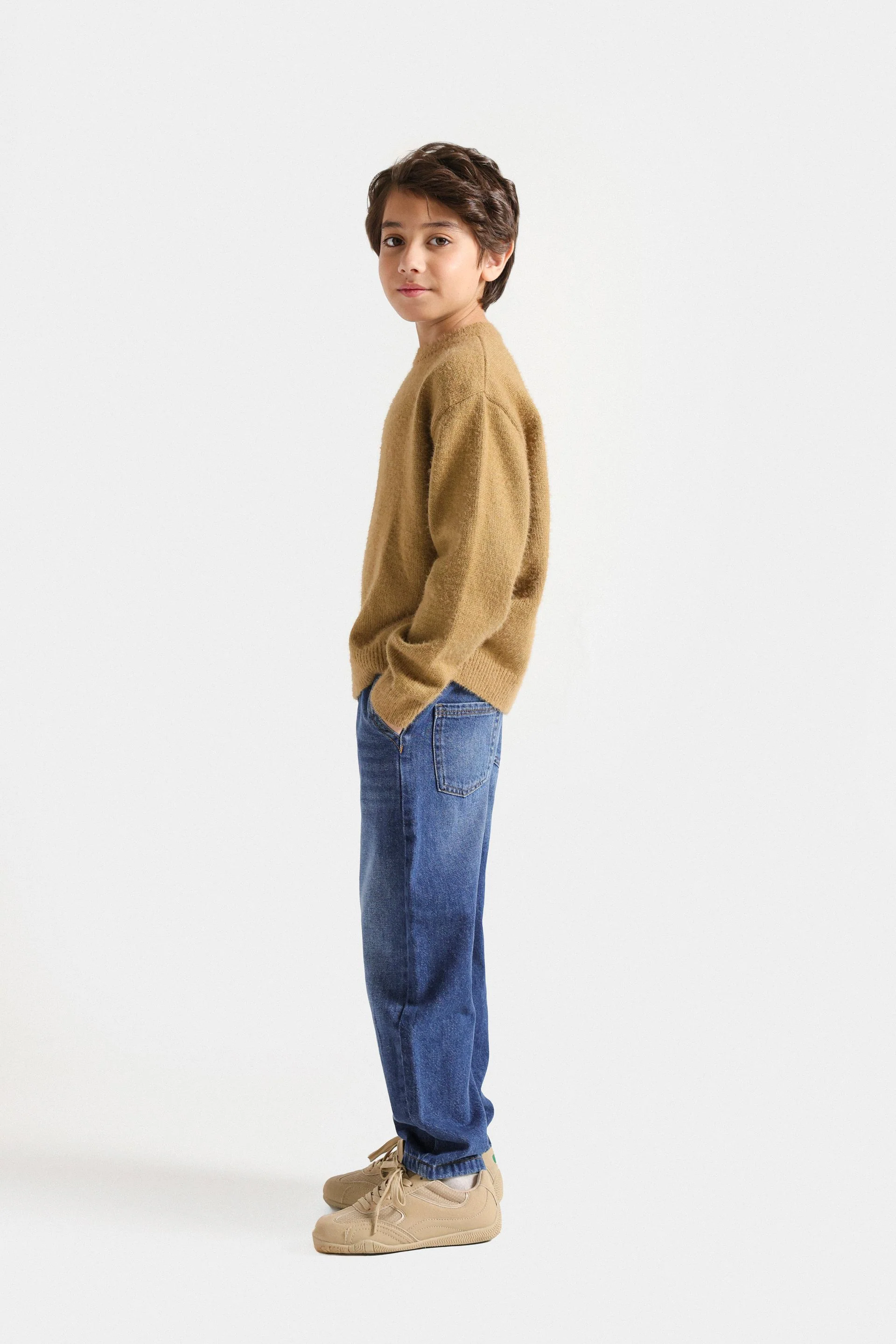 Basic Crew Neck Sweater - Image 5