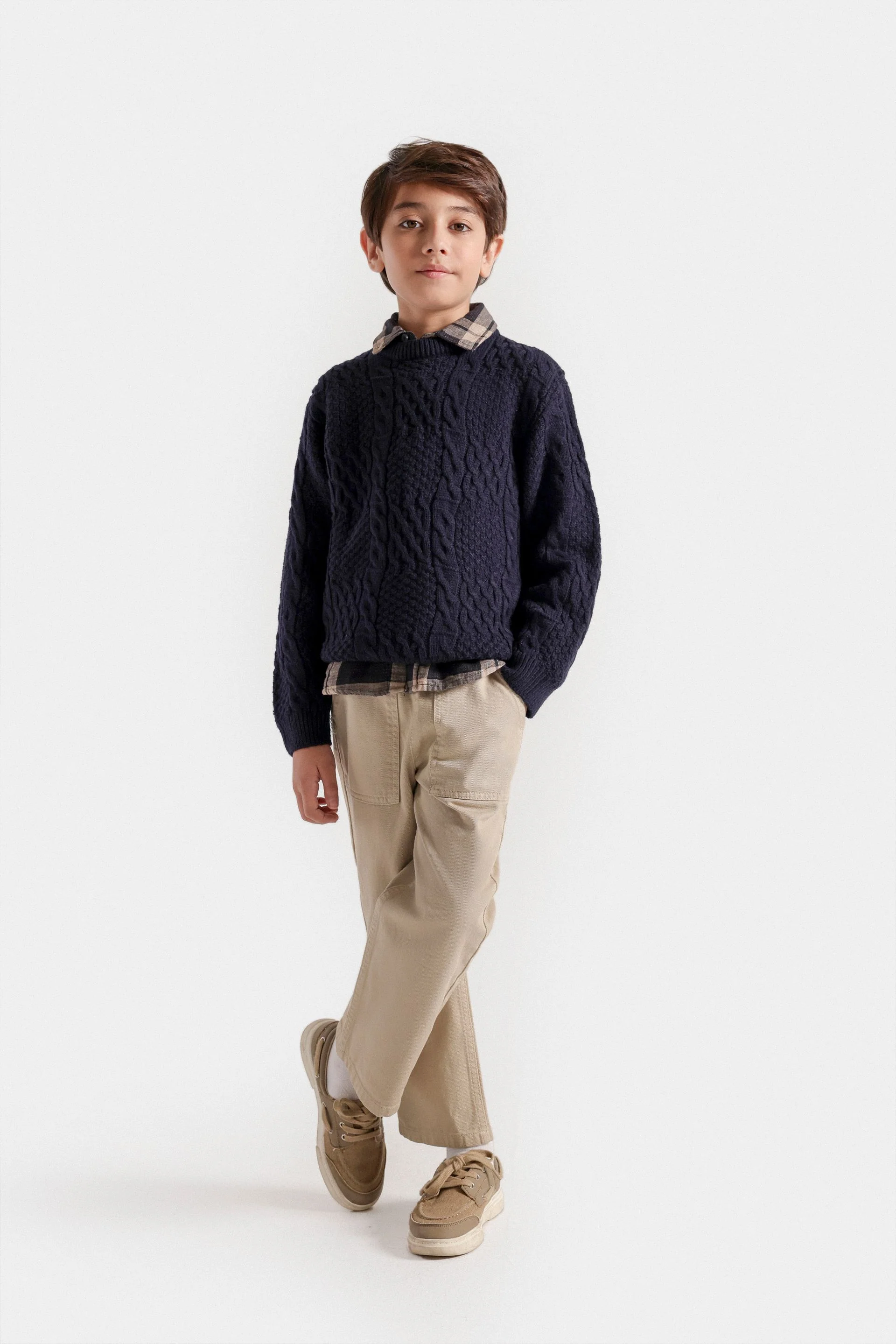 Cable Knit Sweater - Image 4