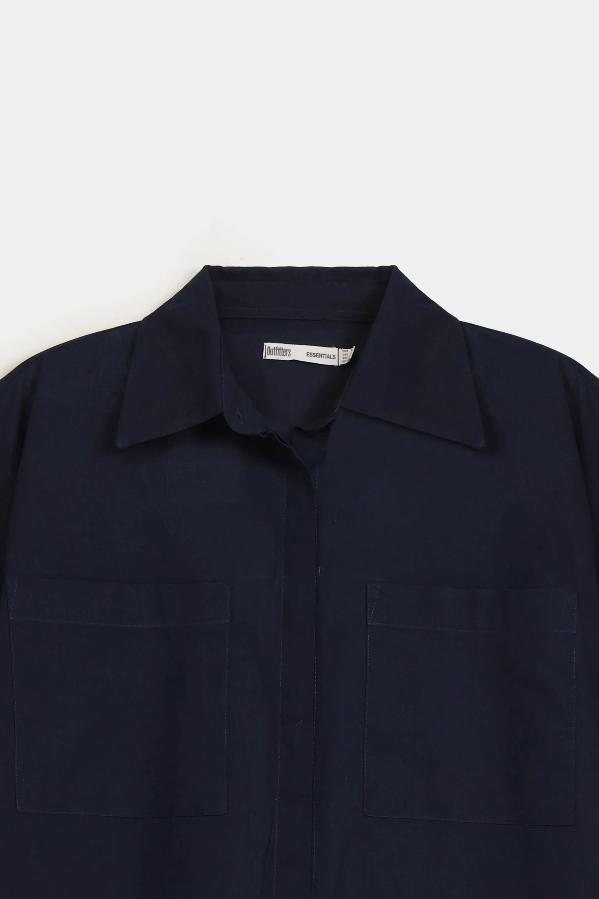 Basic Linen Shirt Dress - Image 13