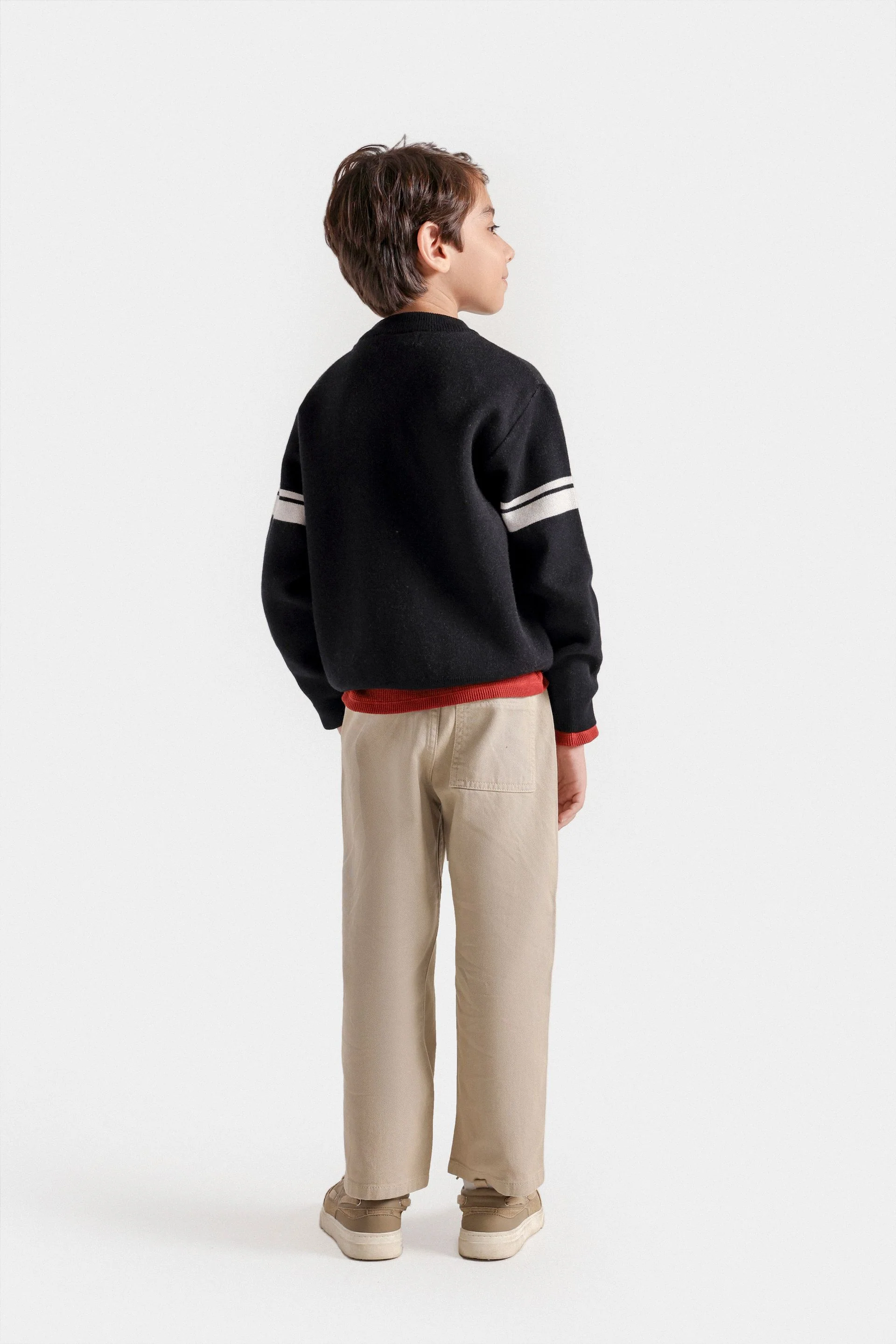 Varsity Mock-Neck Sweater - Image 5