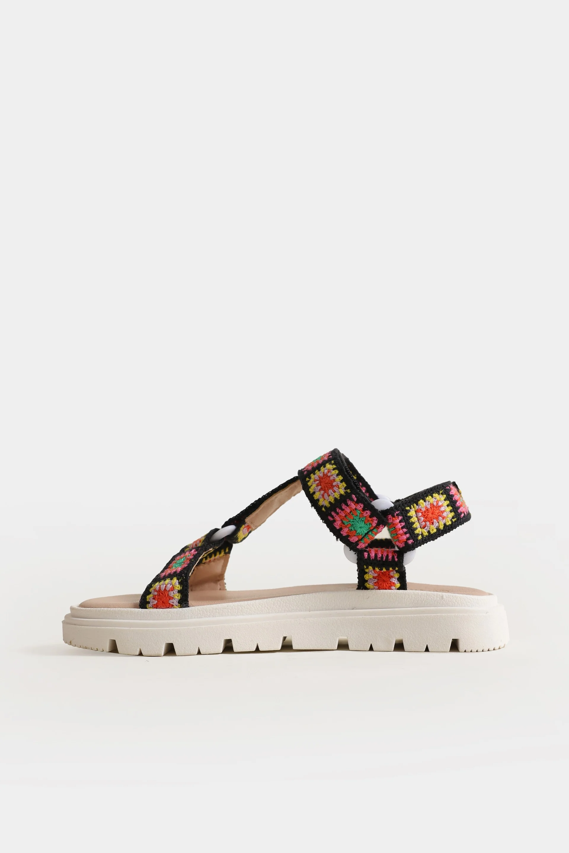 Crocheted Strappy Sandals - Image 5