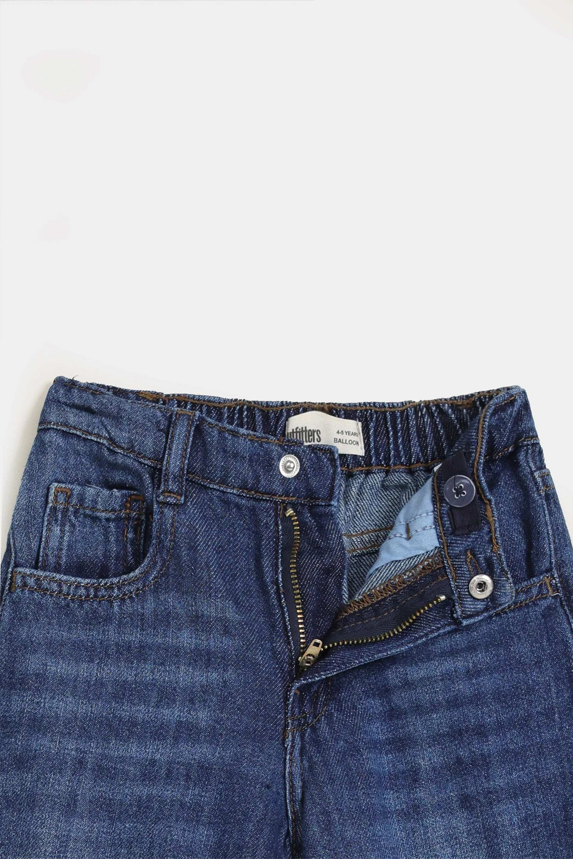 Elasticated Balloon Jeans - Image 8