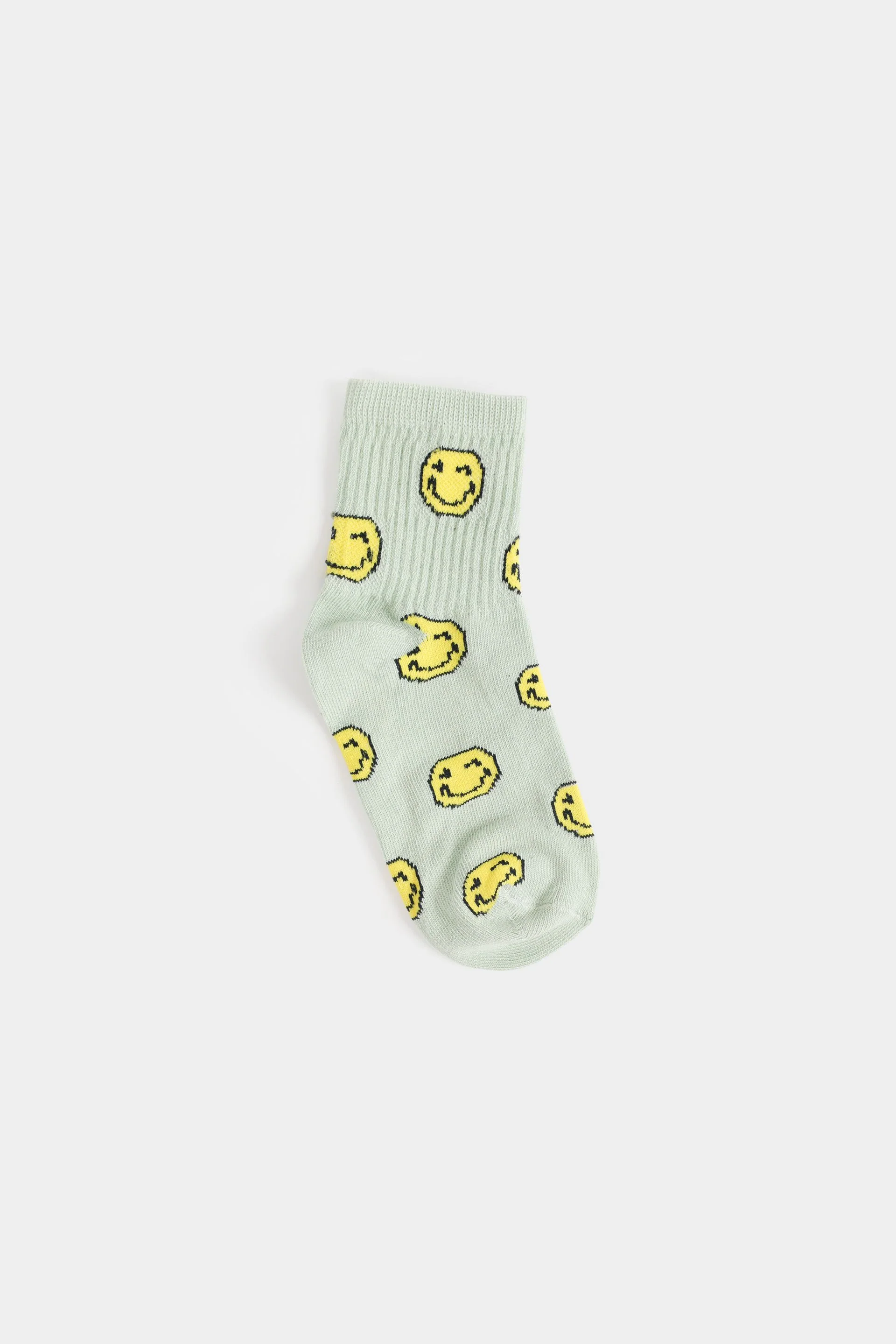 Pair of 3-Printed Short Crew Socks - Image 2