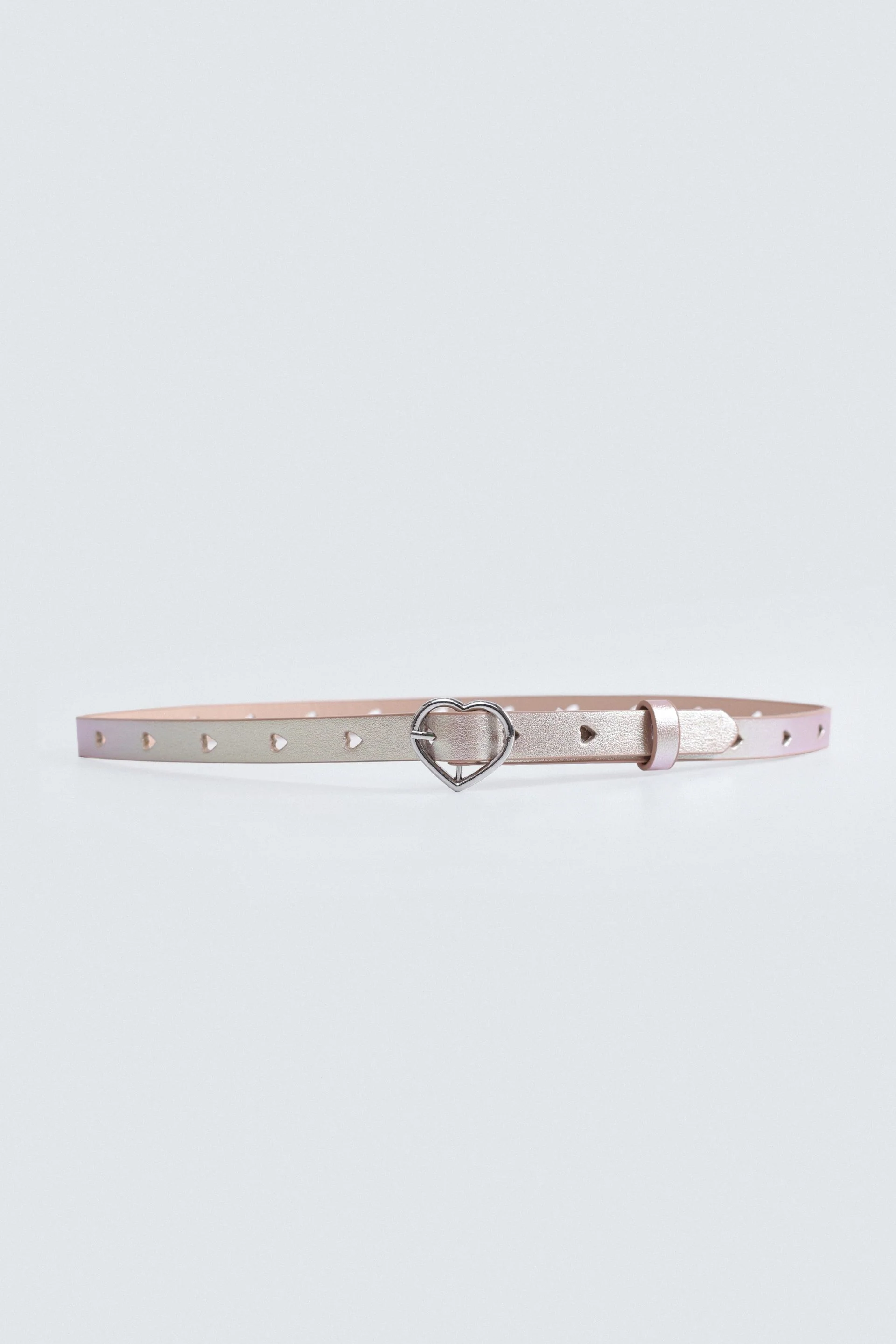 Textured Metallic Belt