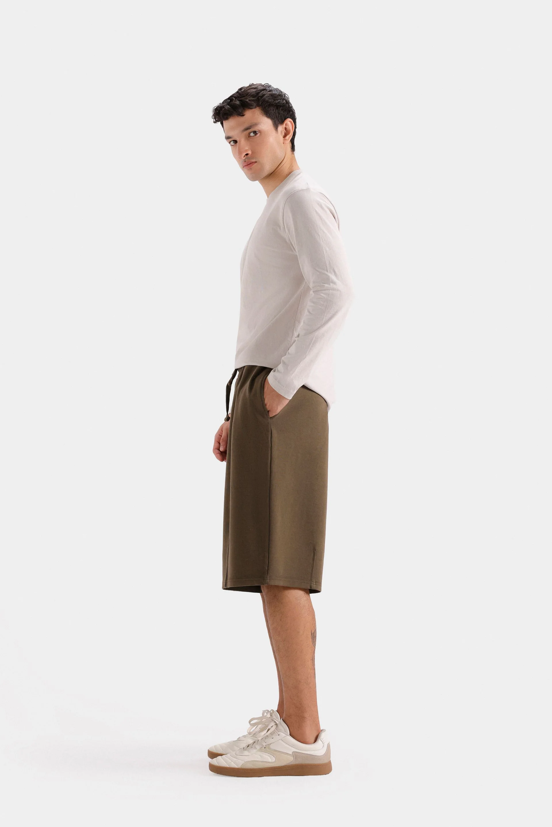 Washed Out Bermuda Shorts - Image 6