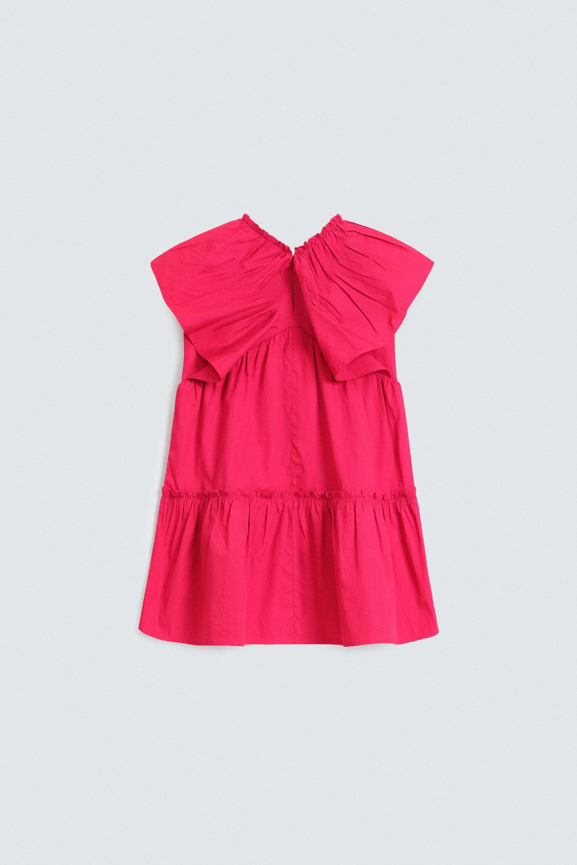 Tier Dress With Ruffle Detail - Image 3
