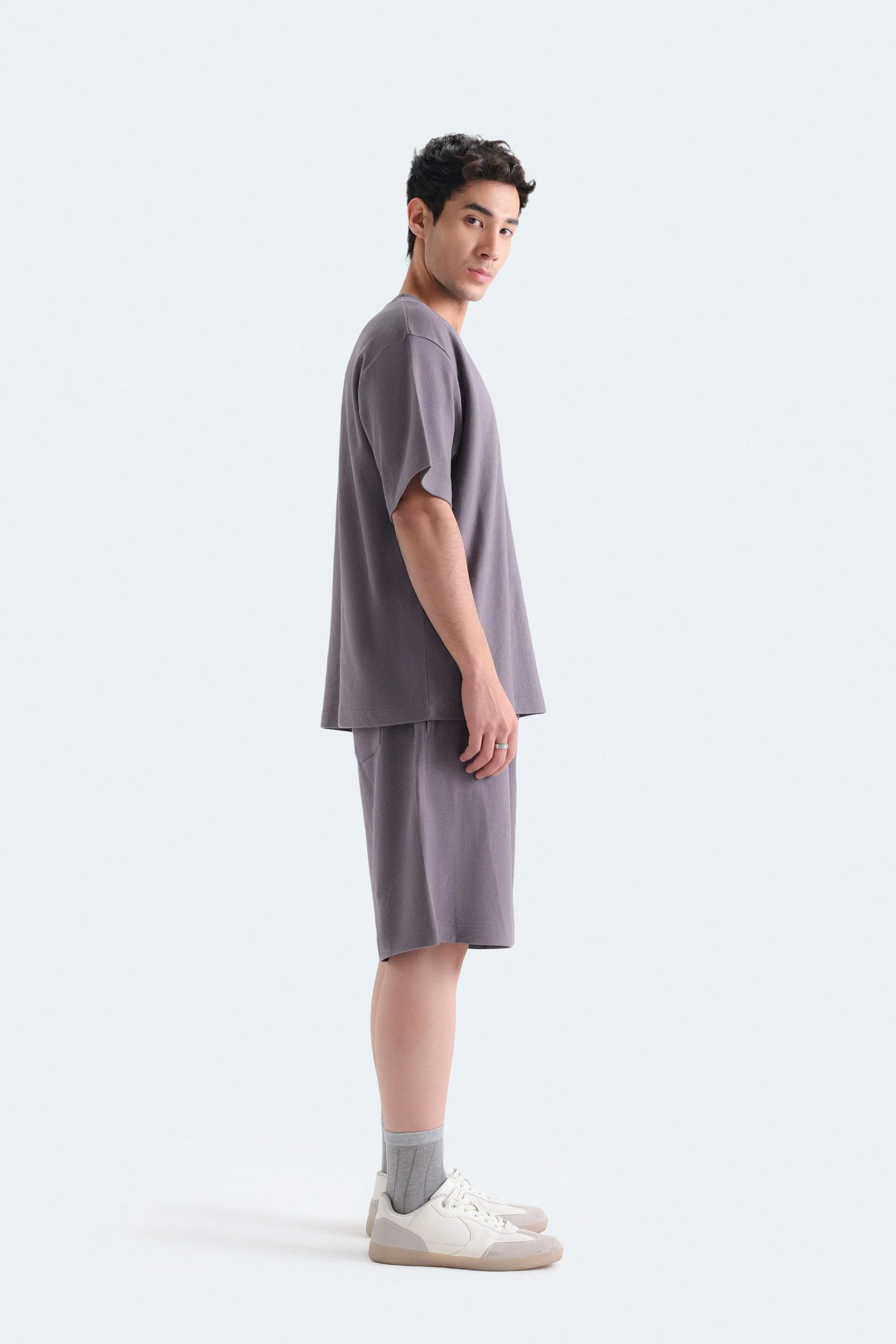Textured Bermuda Shorts - Image 10