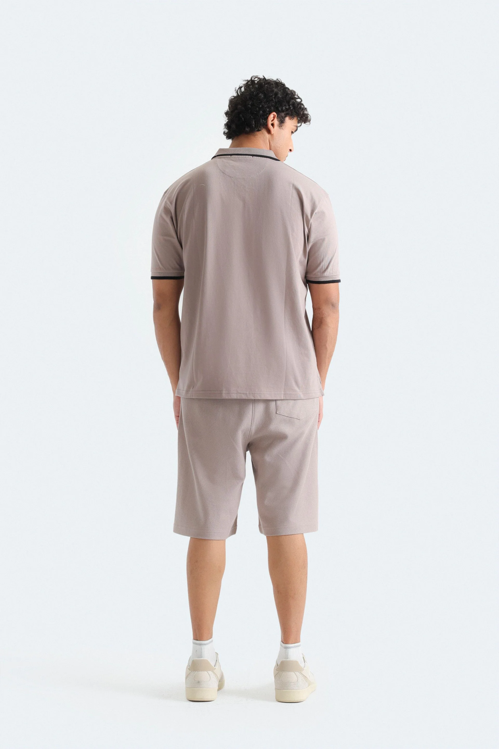 Textured Bermuda Shorts - Image 4