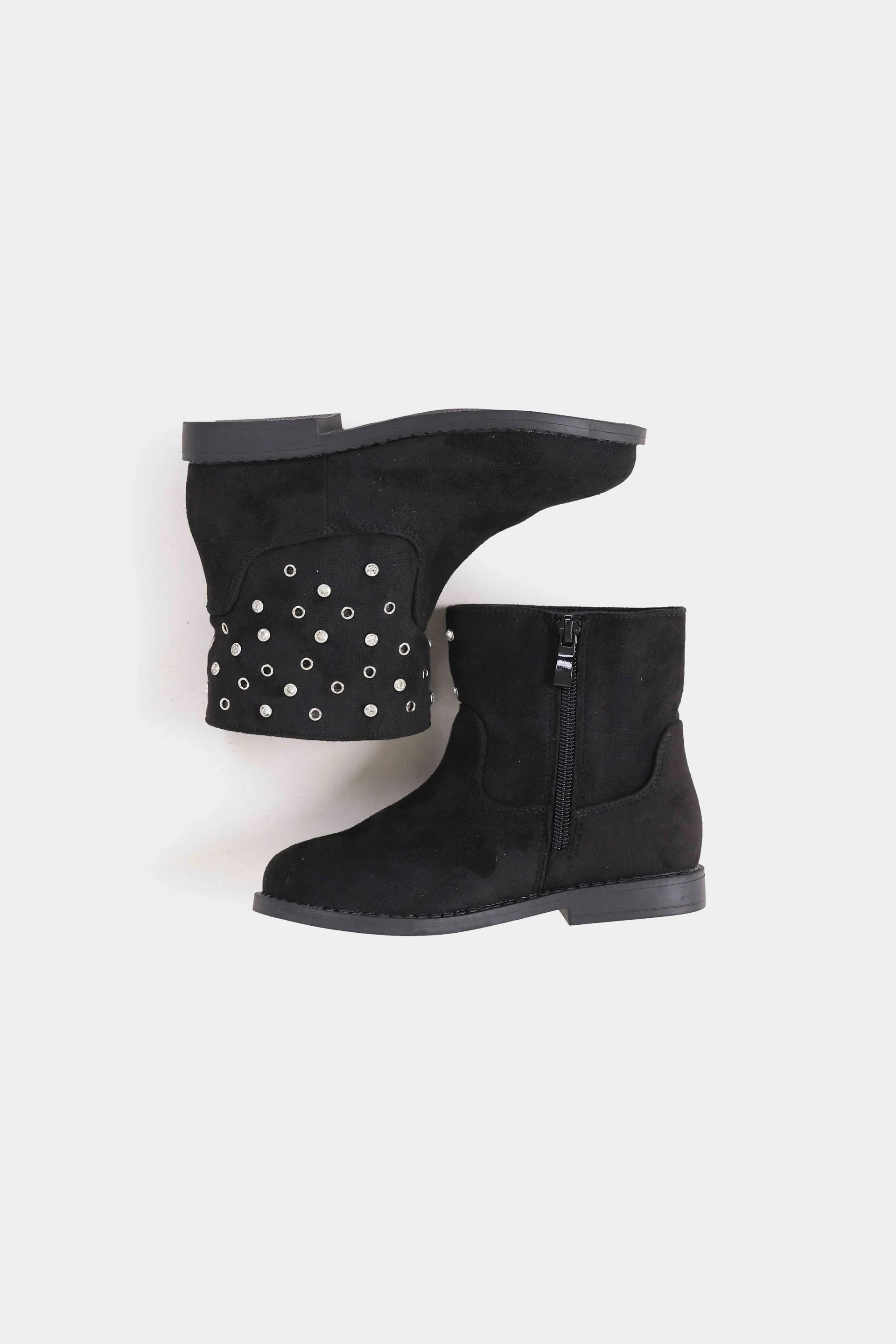 Studded High Ankle Boots - Image 4
