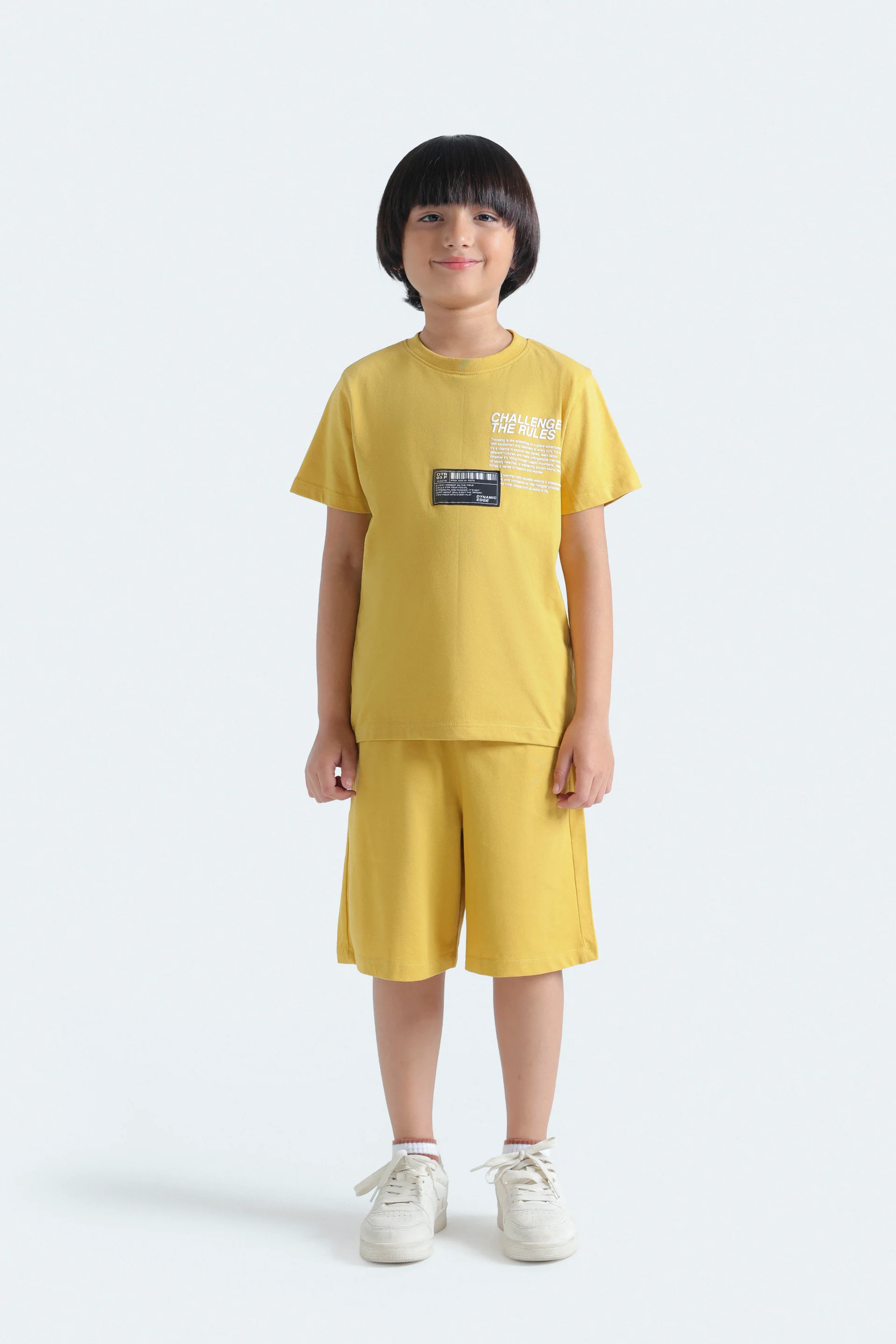 Slogan Print Co-Ord Set With Label Patch - Image 8