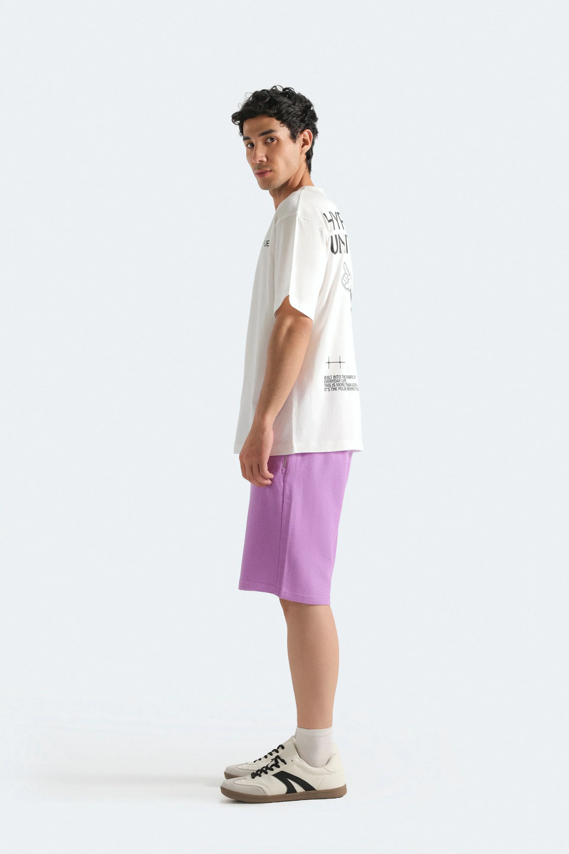 Textured Bermuda Shorts - Image 10