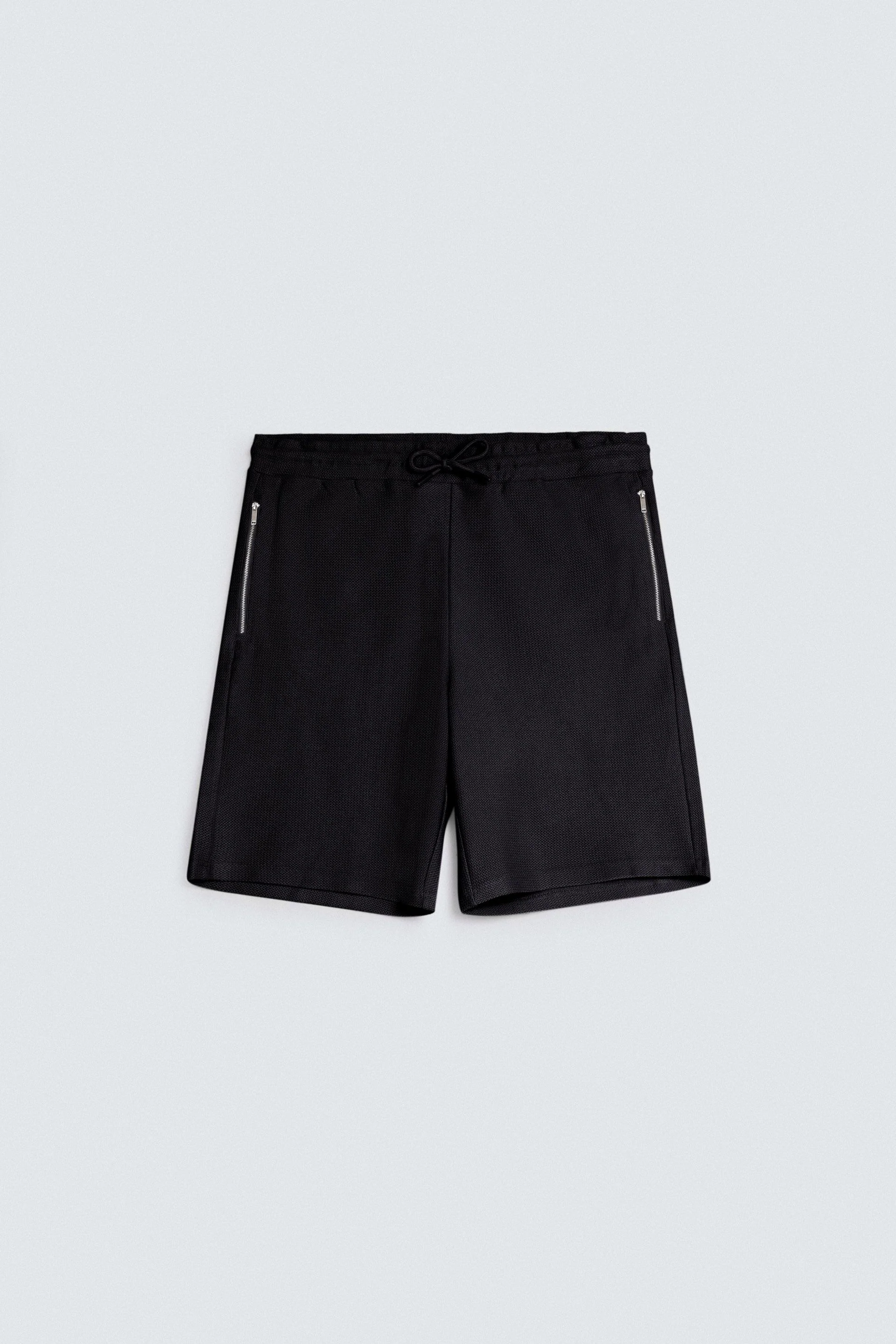 Textured Bermuda Shorts - Image 5