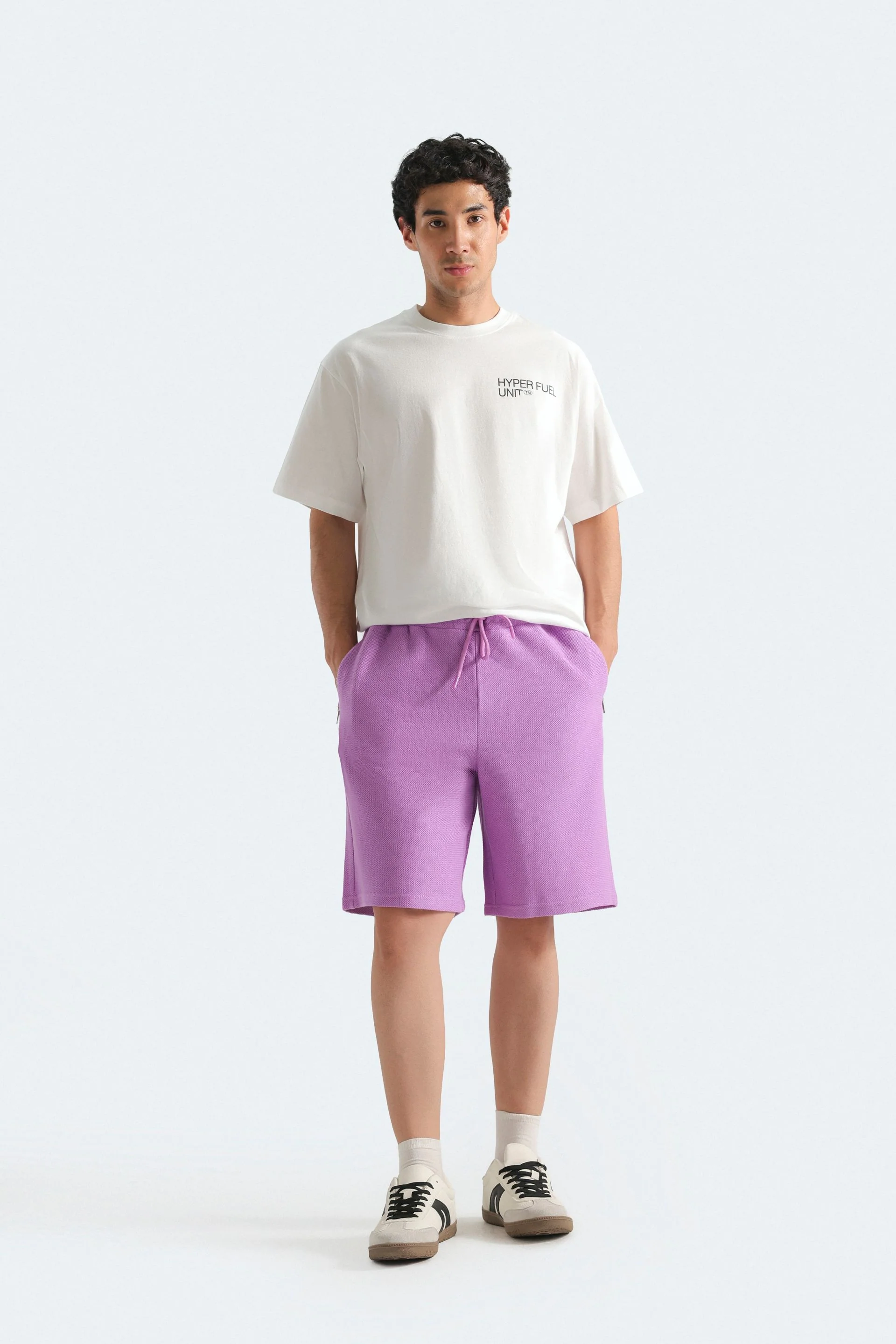 Textured Bermuda Shorts - Image 8