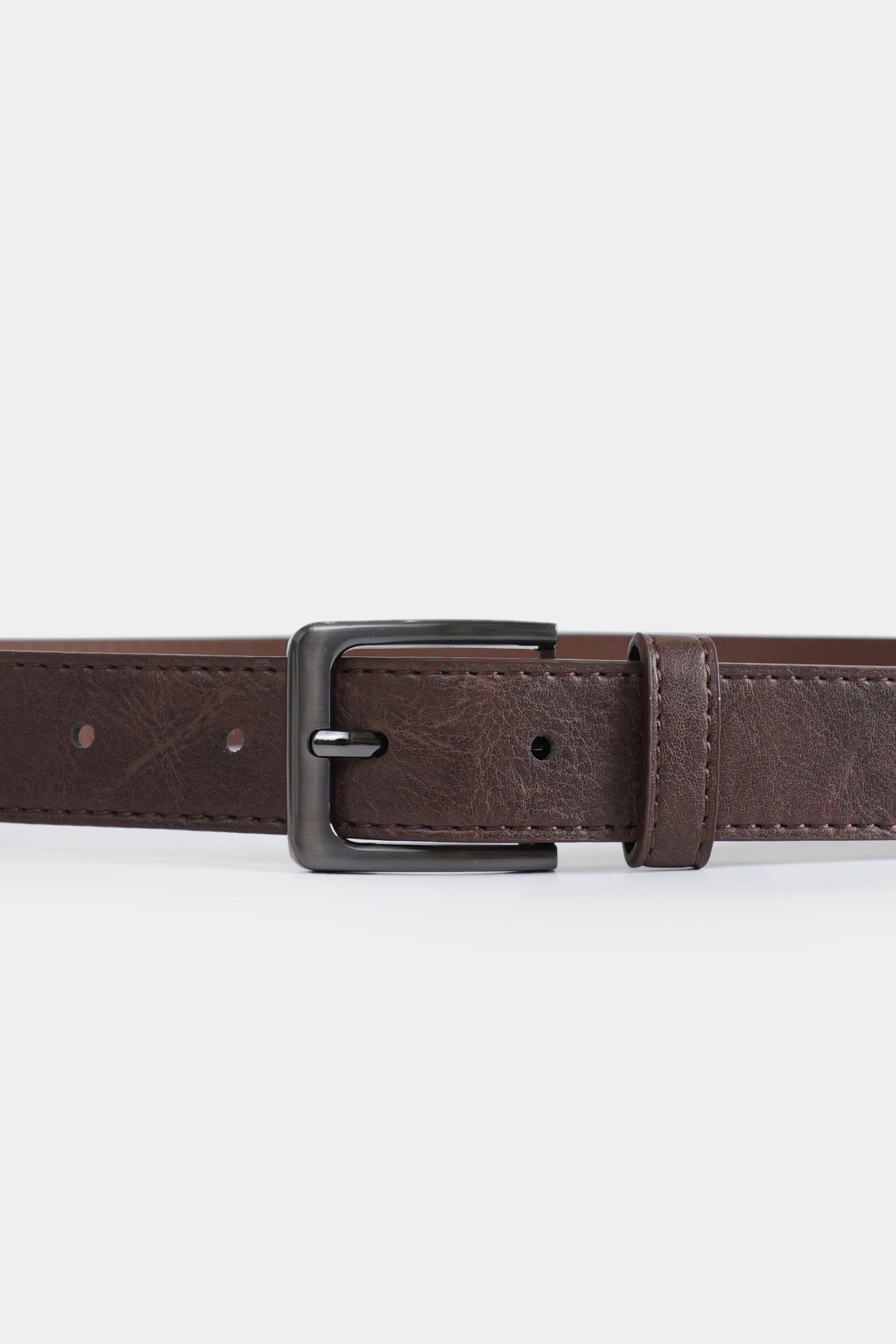 Textured Leather Belt - Image 2