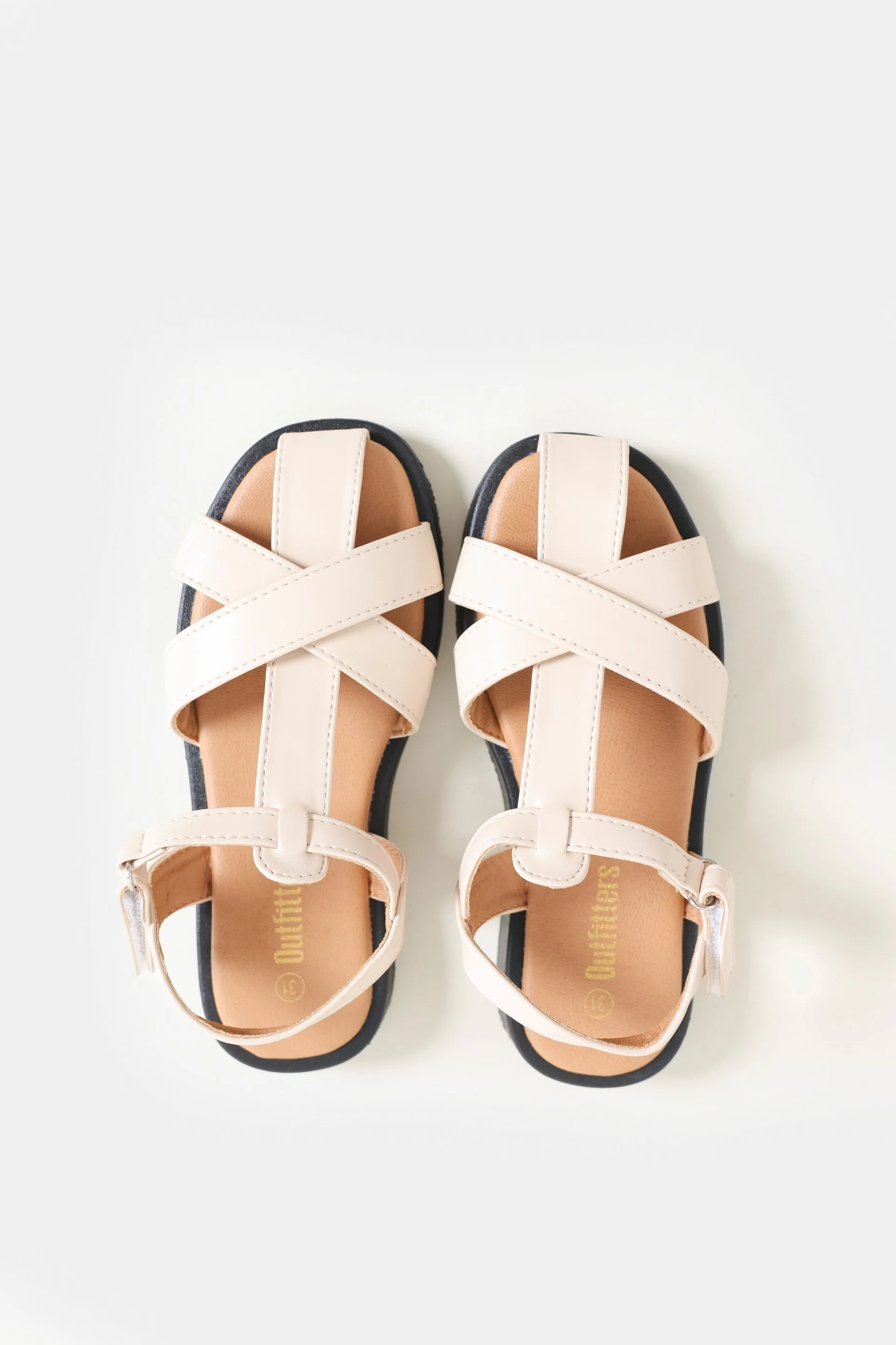 Faux Leather Caged Sandals - Image 8