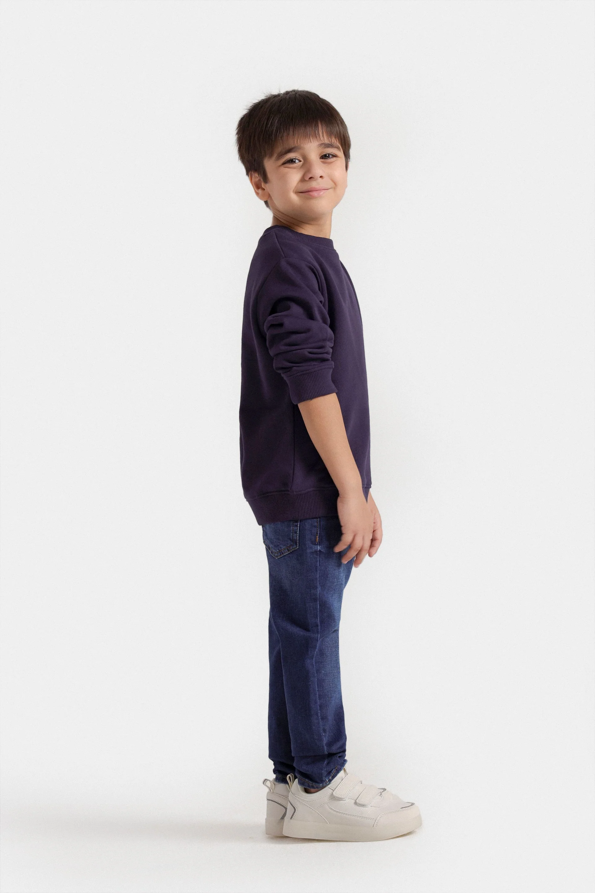 Basic Character Label Sweatshirt - Image 5