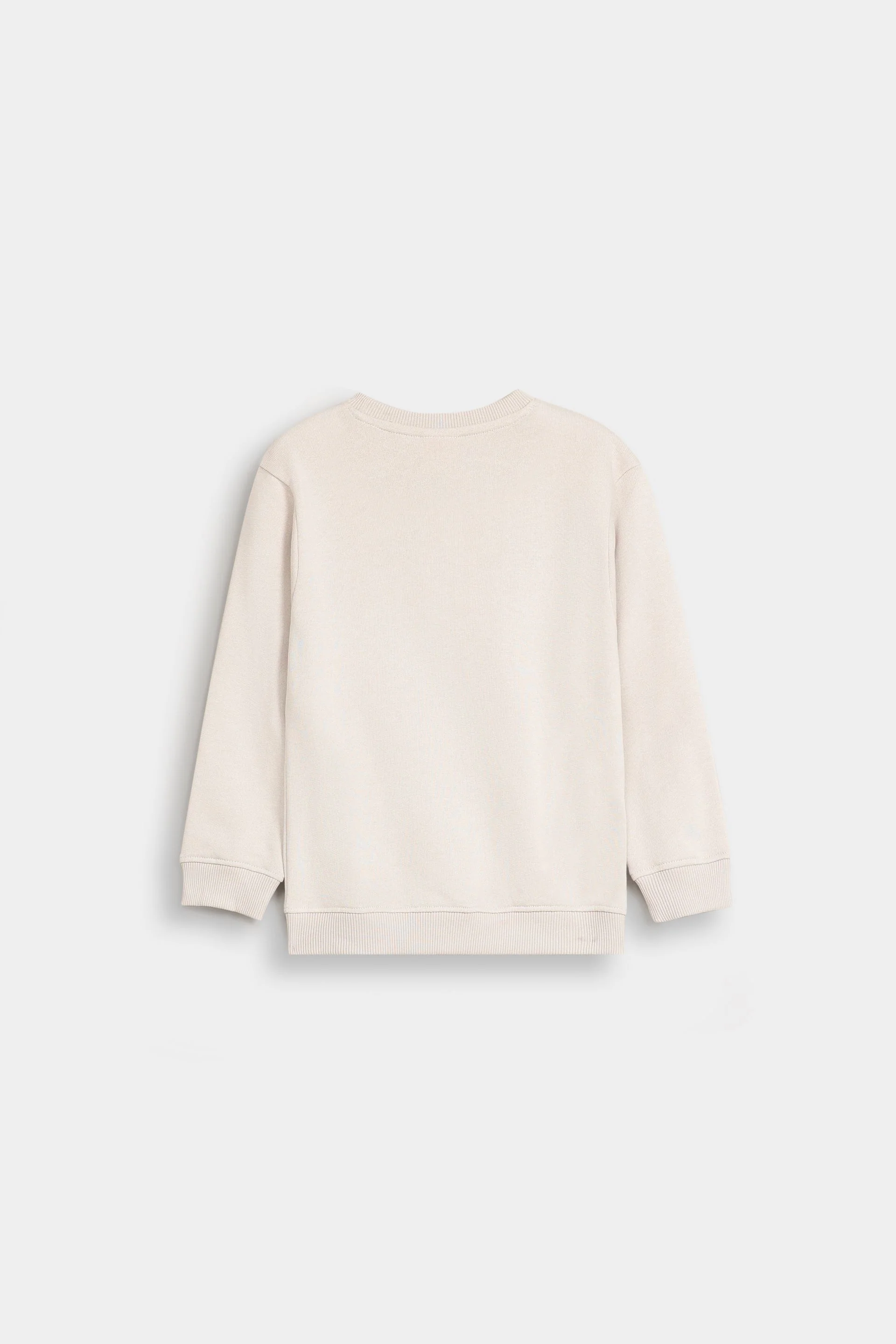 Basic Character Label Sweatshirt - Image 9