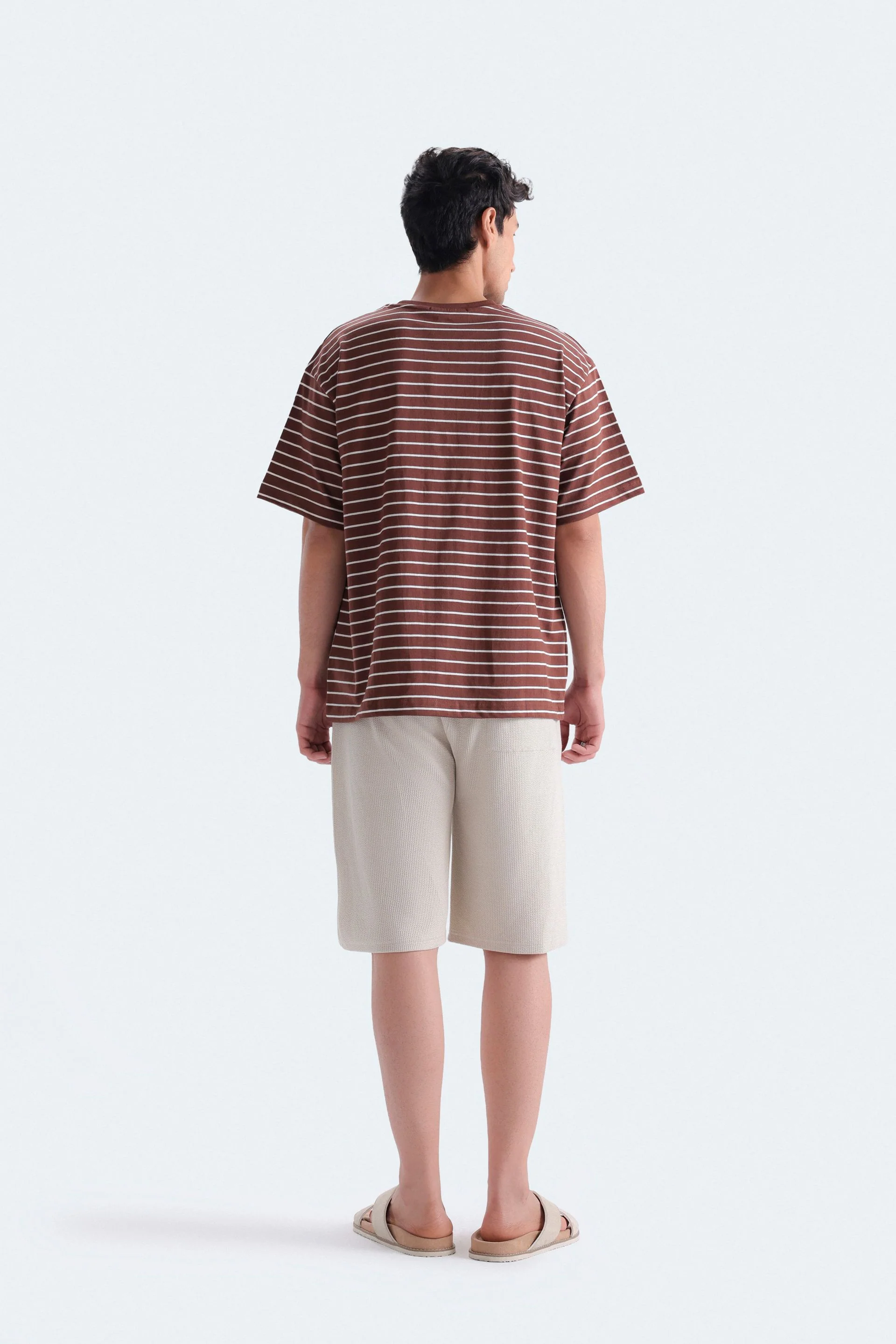 Textured Bermuda Shorts - Image 4