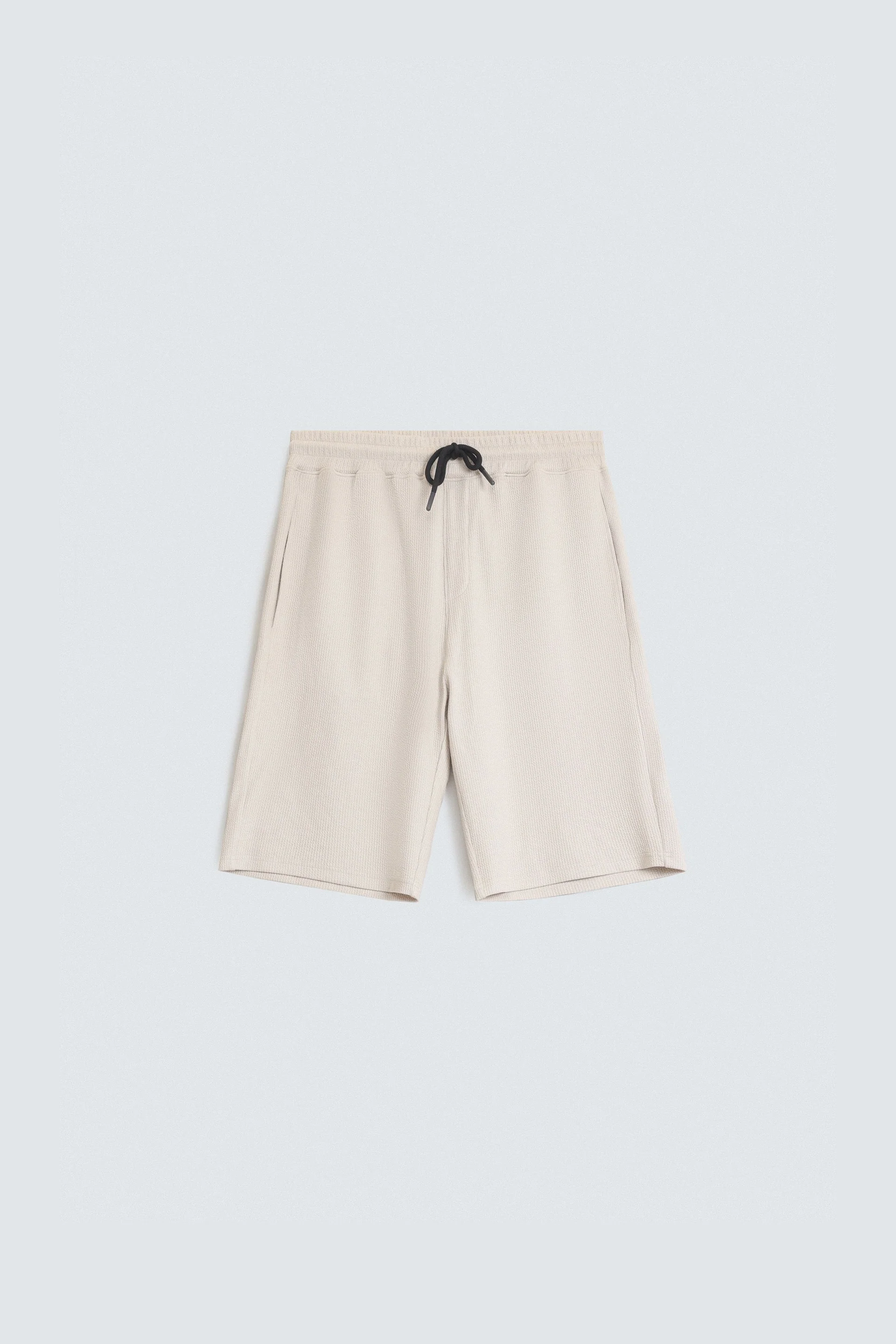 Textured Bermuda Shorts - Image 5