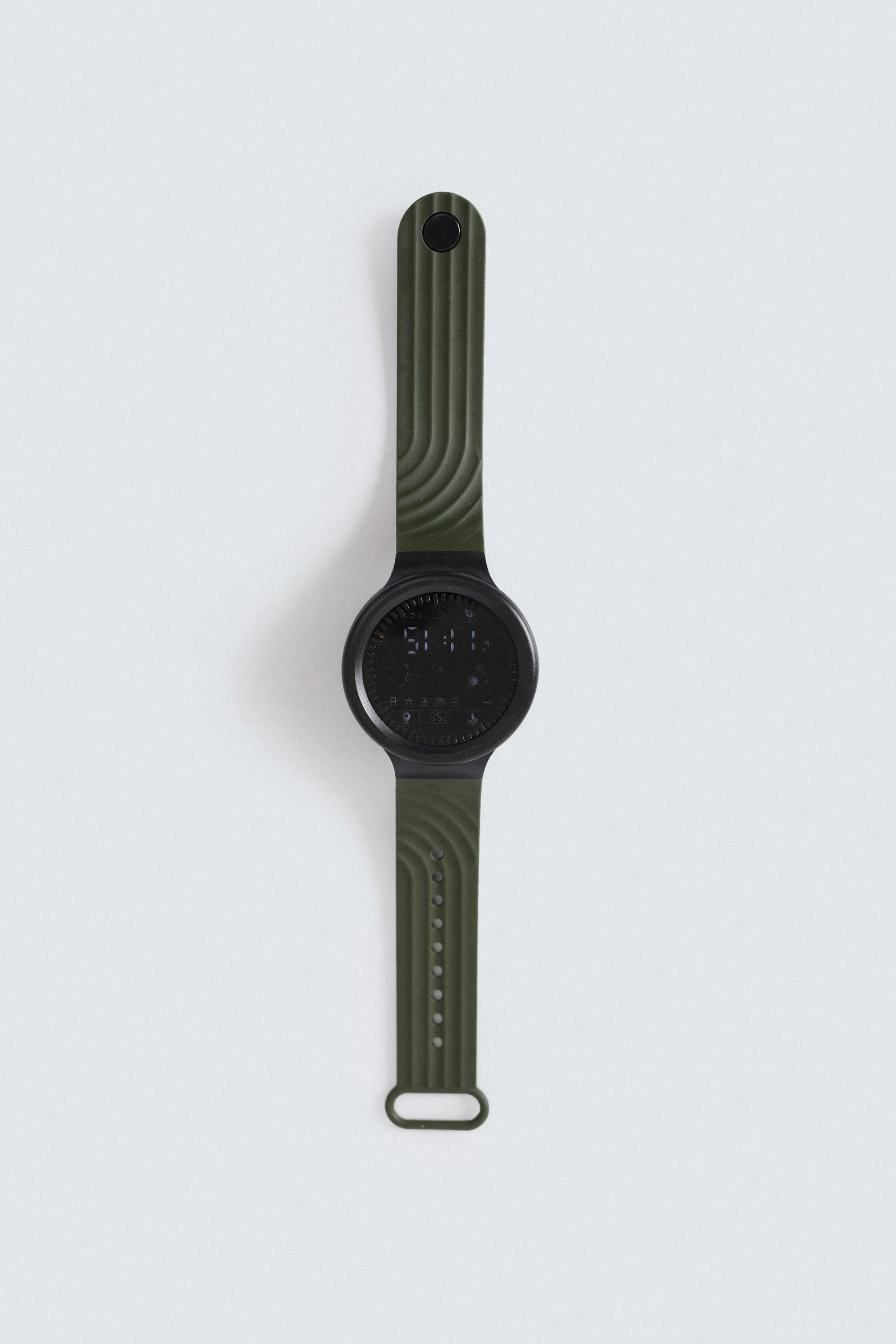 Digital Watch With Silicone Straps - Image 2