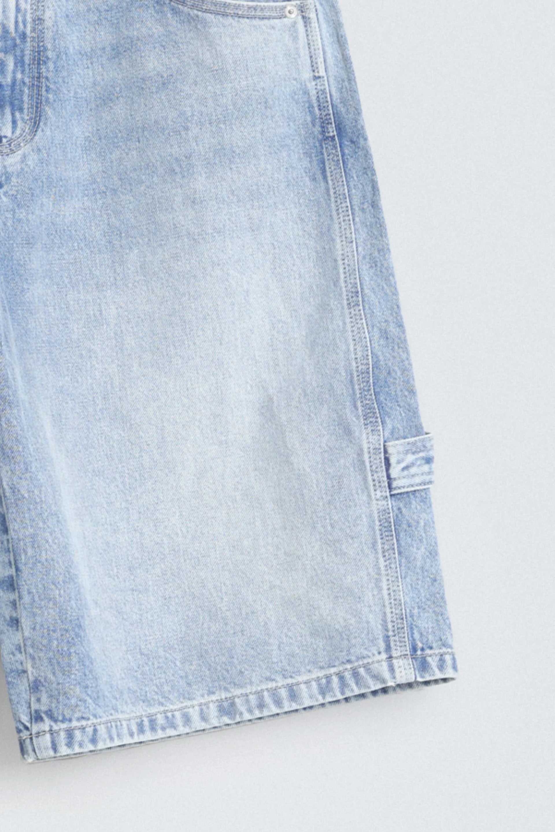 Denim Bermuda Shorts - Image 17