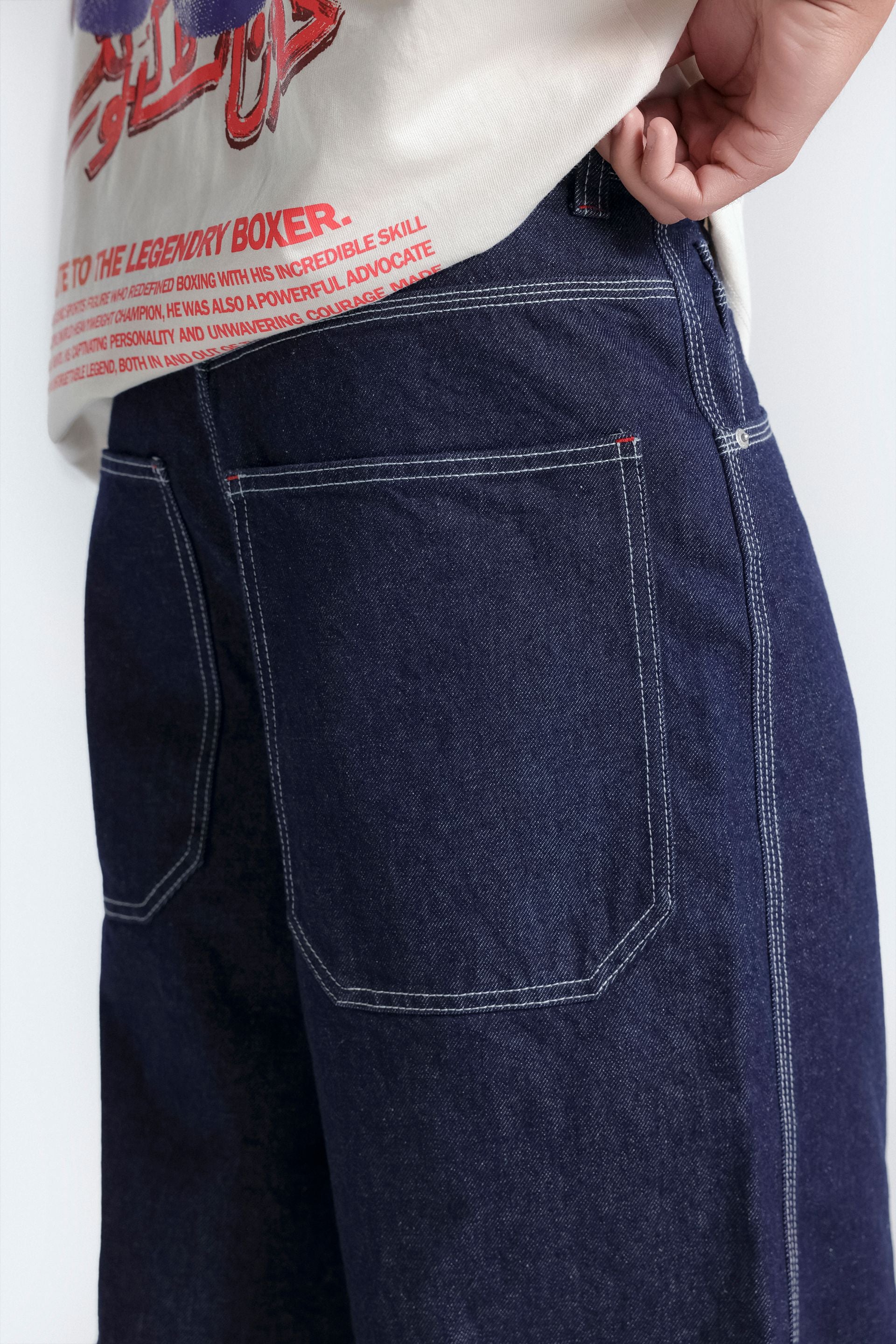 Denim Bermuda Shorts - Image 5
