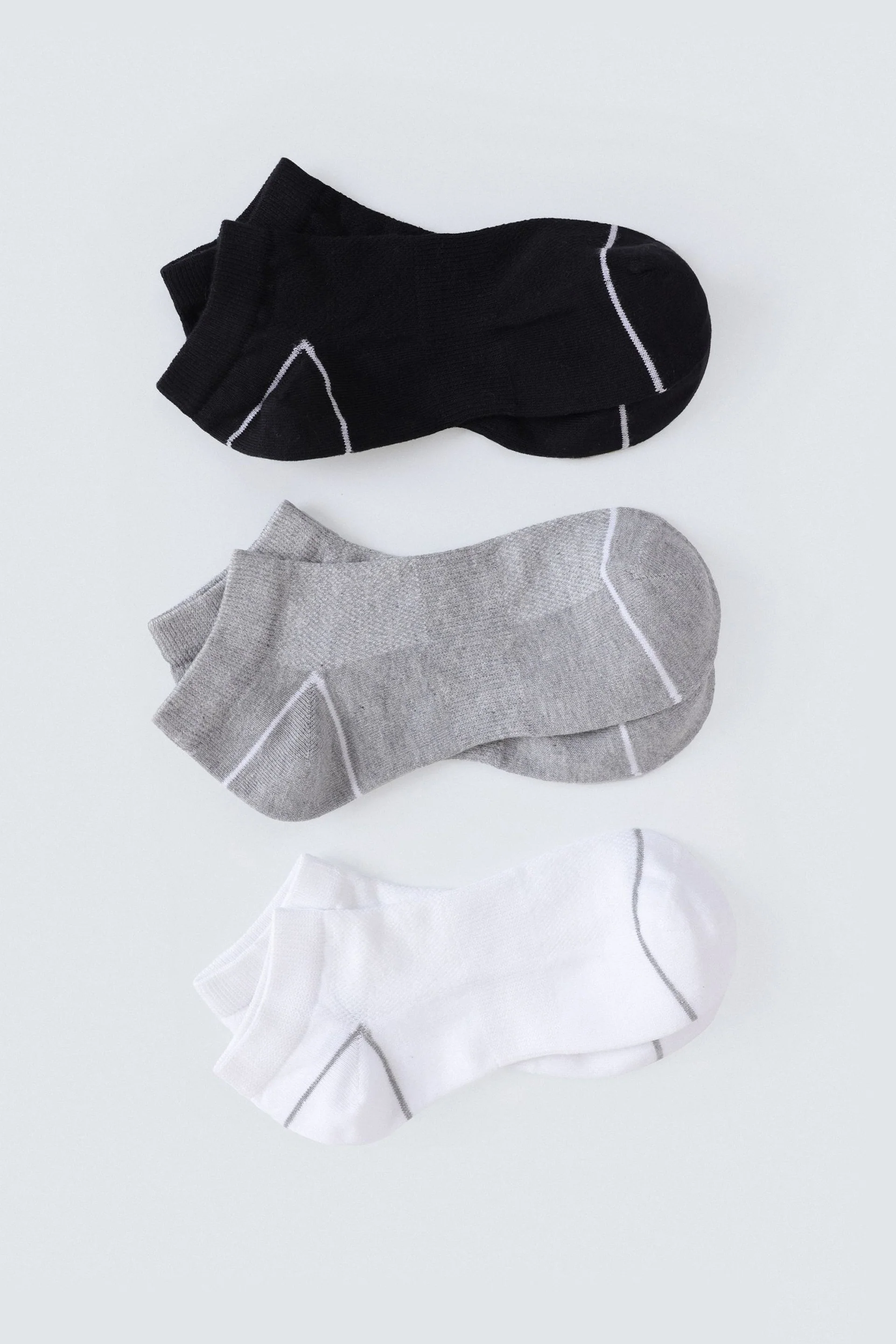 Pack Of 3 Ankle Socks