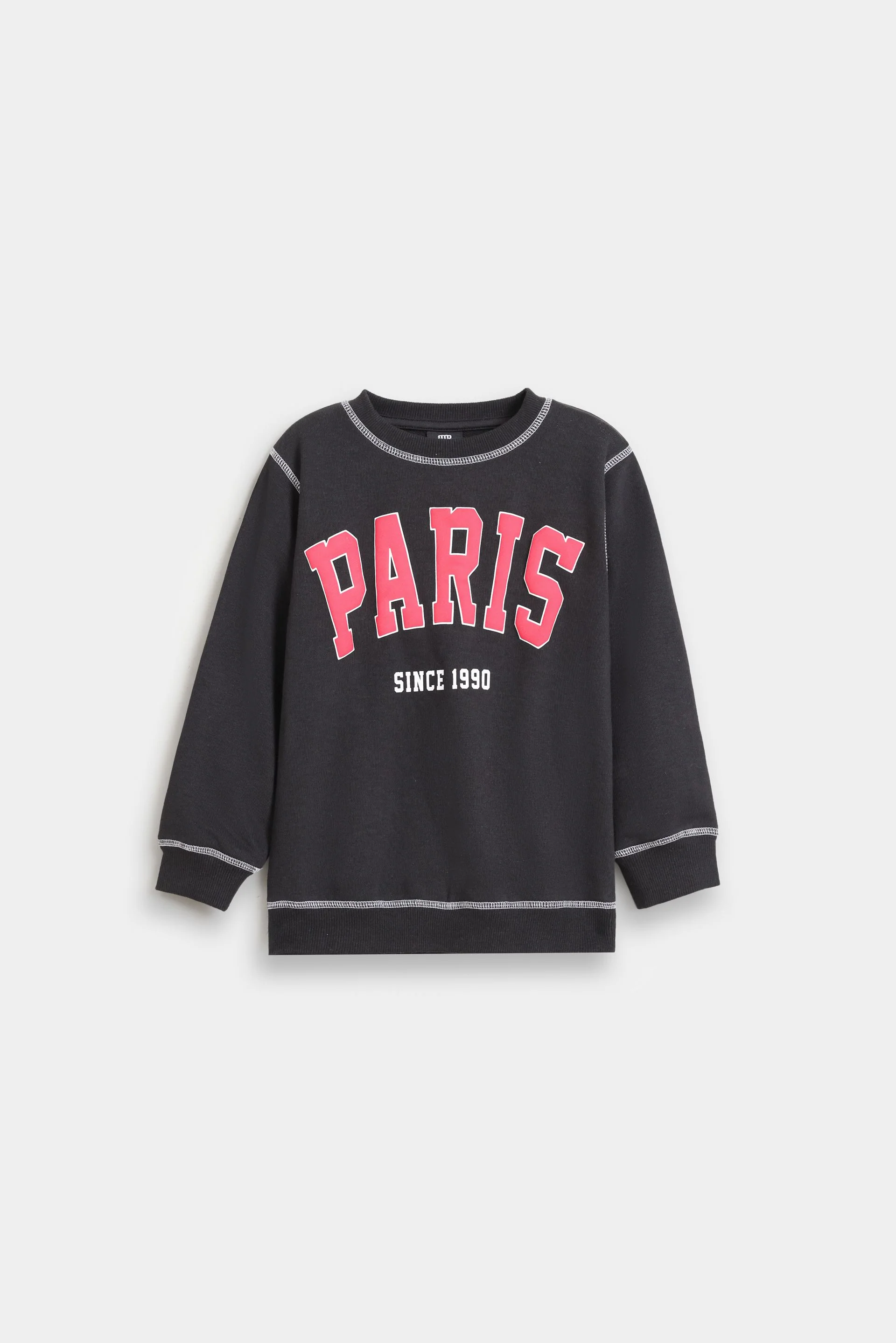 Slogan Print Sweatshirt