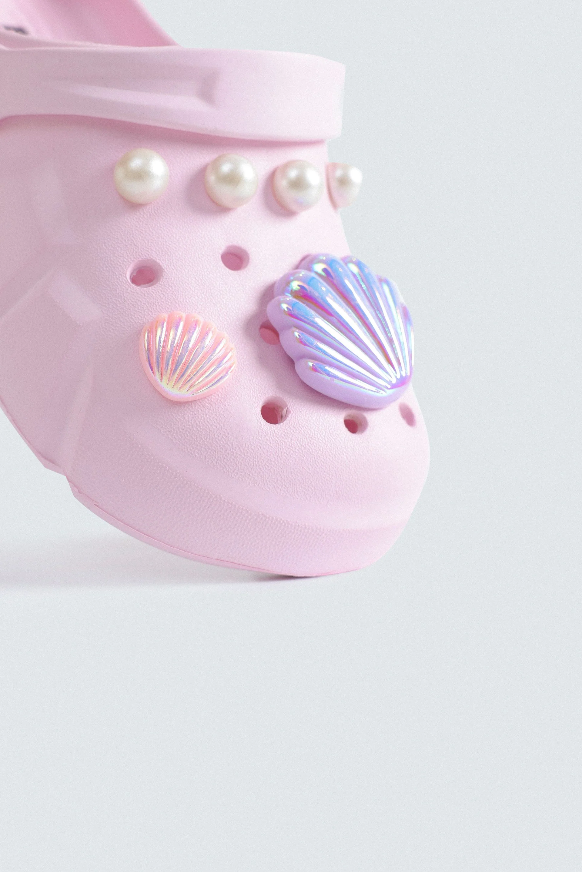 Rubber Clogs With Charm Detail - Image 10