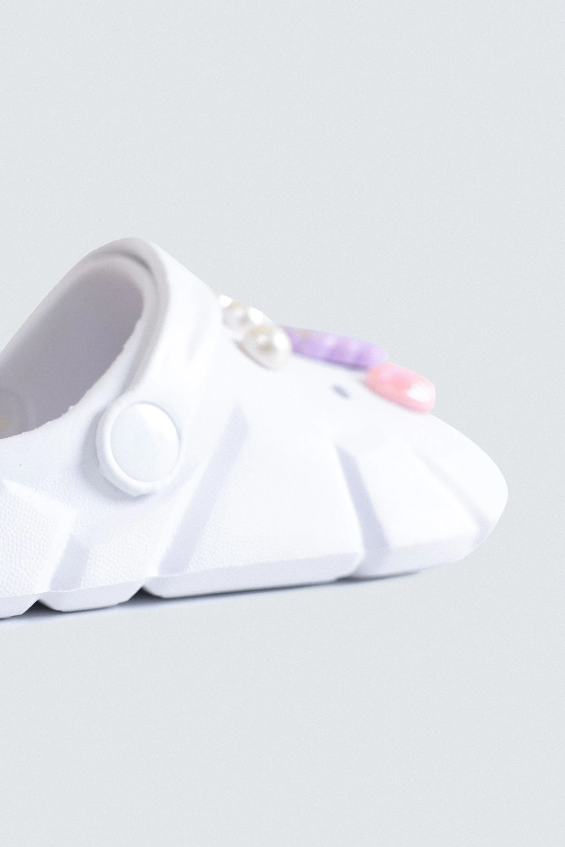 Rubber Clogs With Charm Detail - Image 4