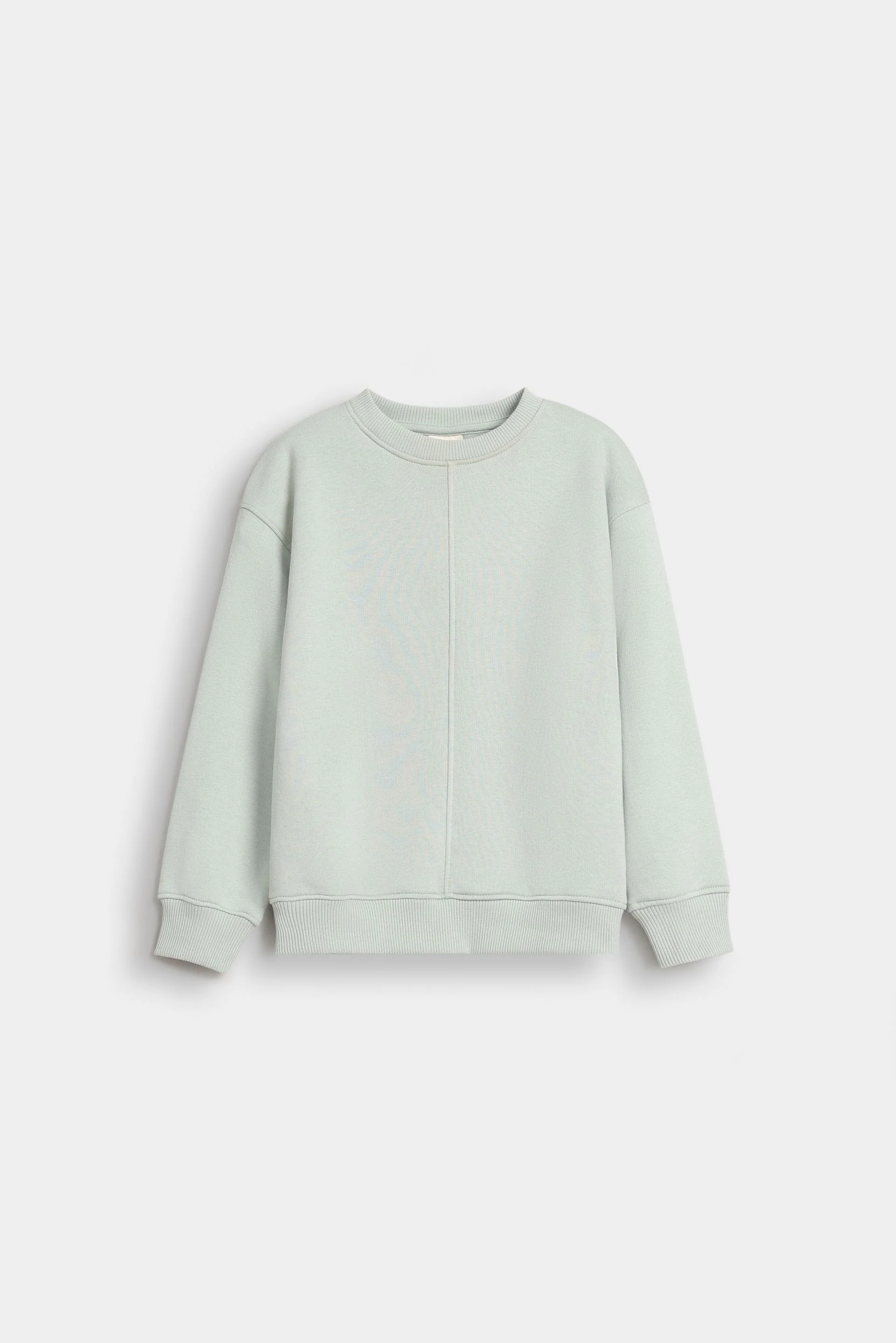 Basic Sweatshirt With Cut & Sew Detail