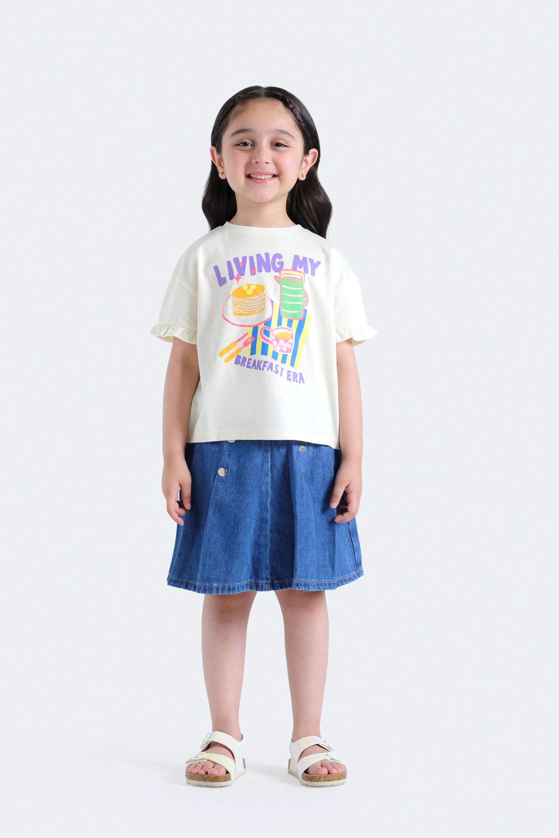Denim Skort - Image 4