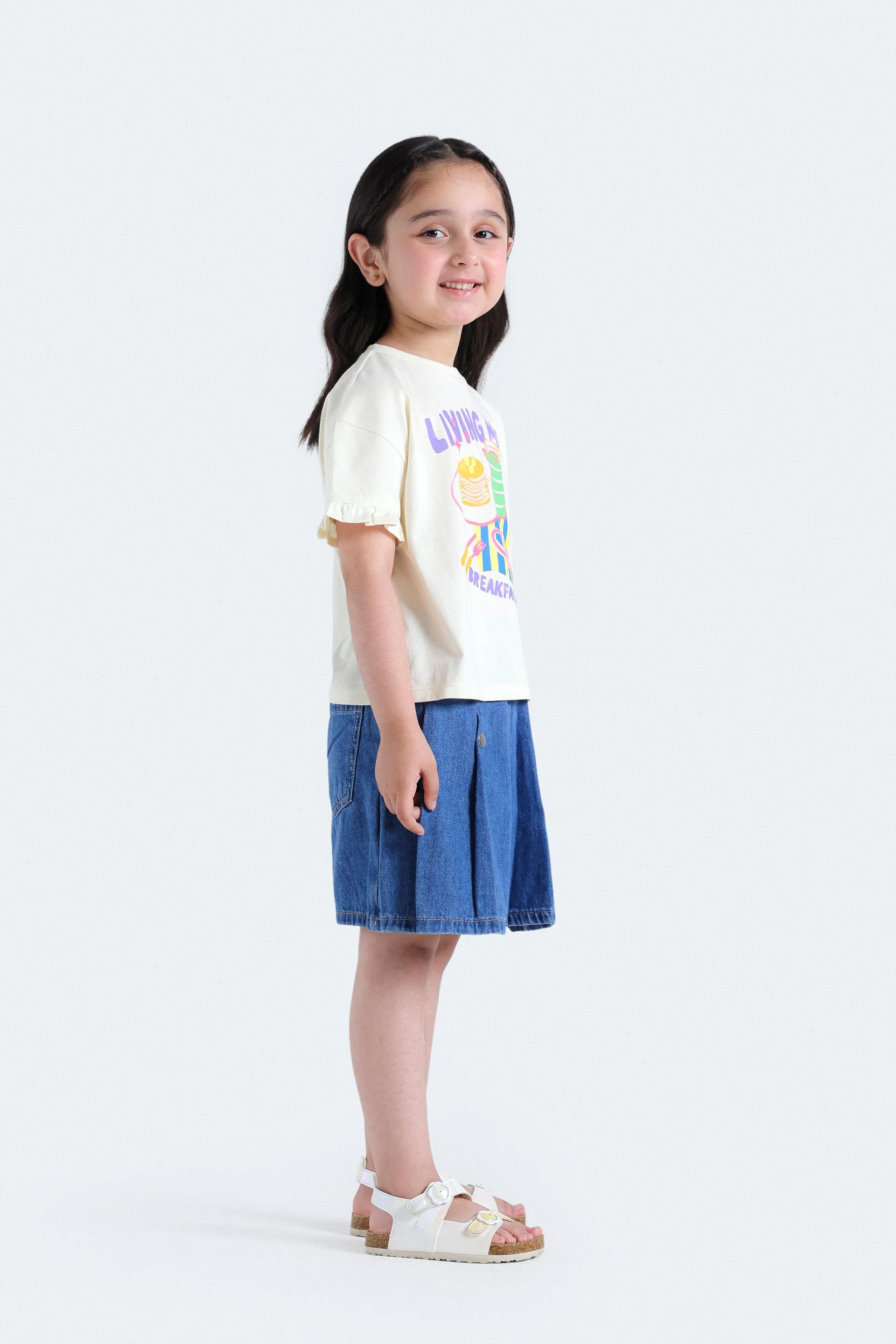 Denim Skort - Image 5